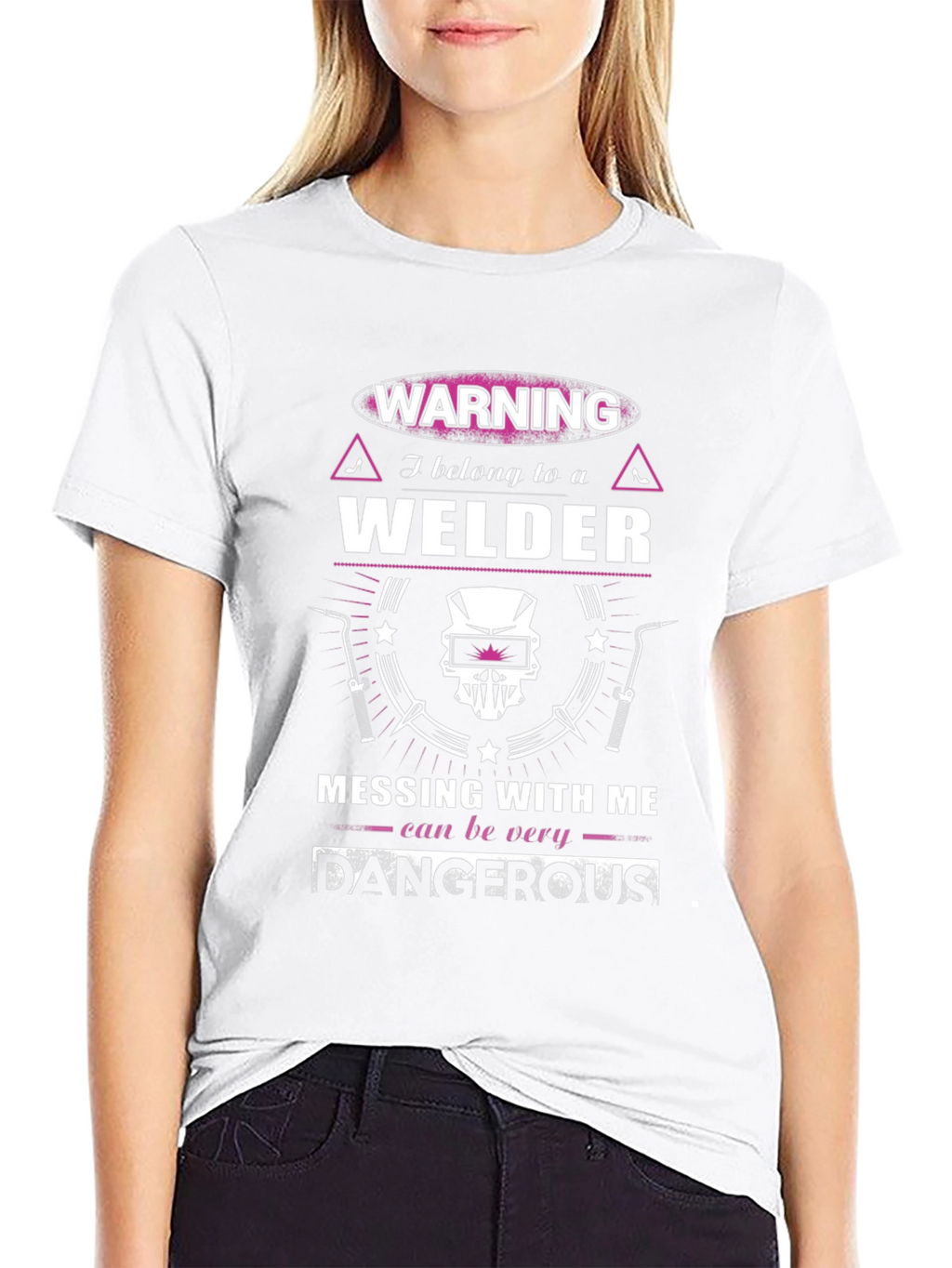 Warning Welder T-Shirt -  Welders Partner