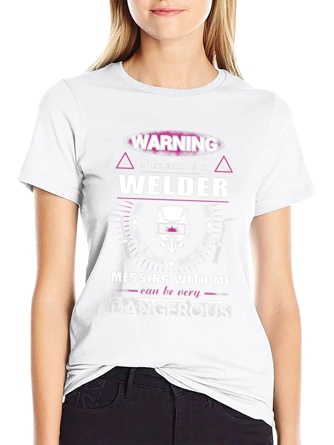 Warning Welder T-Shirt -  Welders Partner