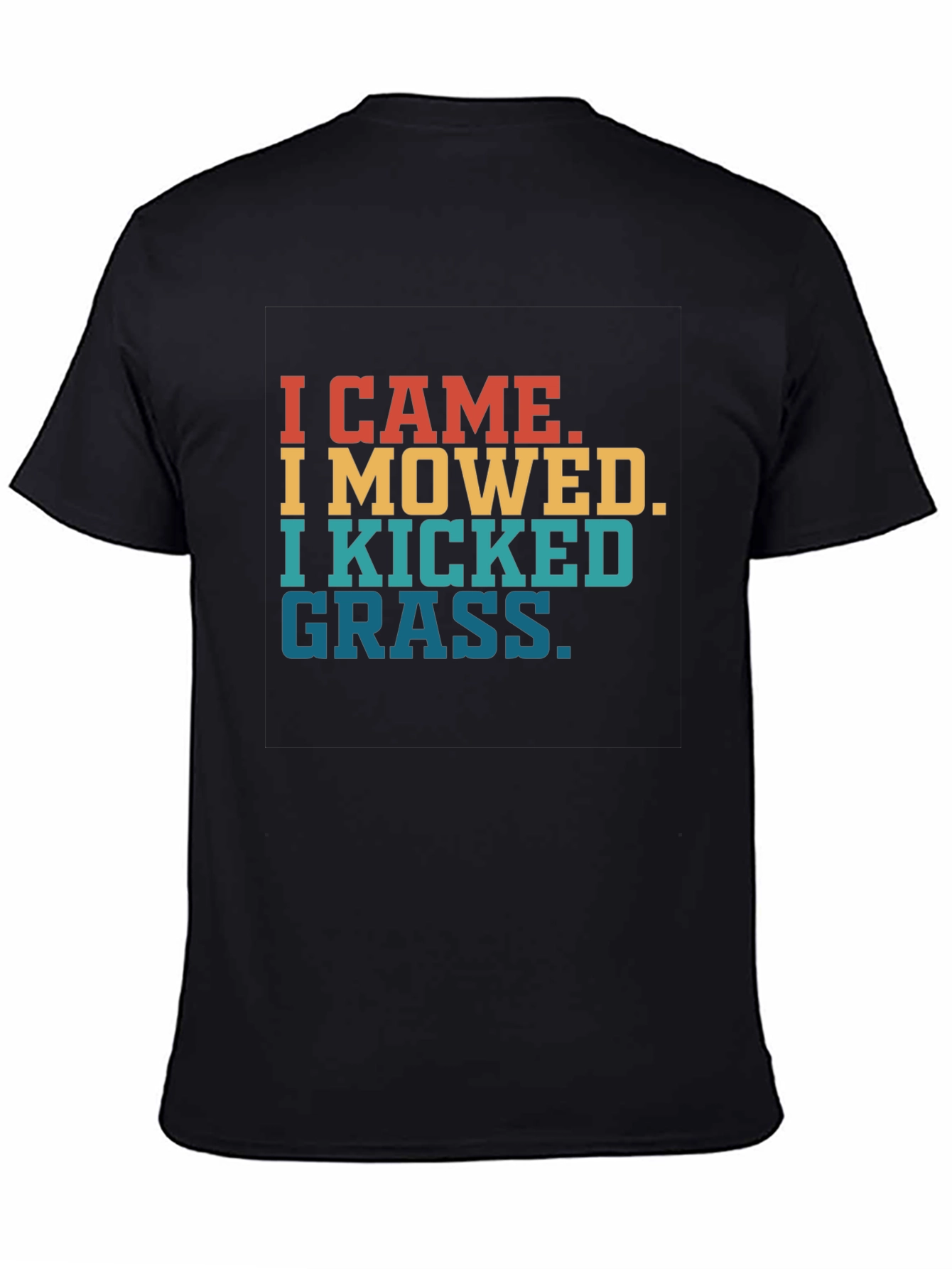 I Came I Mowed Funny T-Shirt for Landscapers