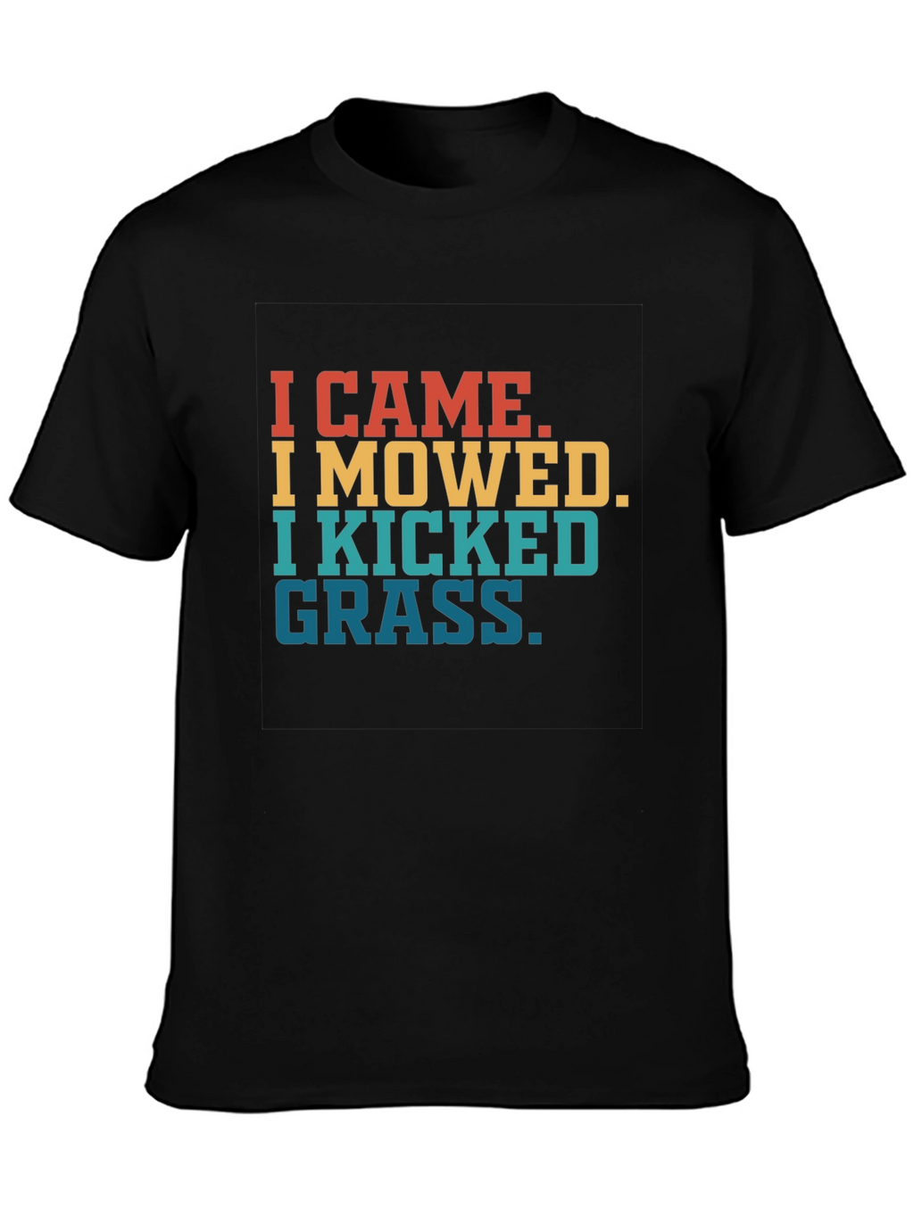 I Came I Mowed Funny T-Shirt for Landscapers