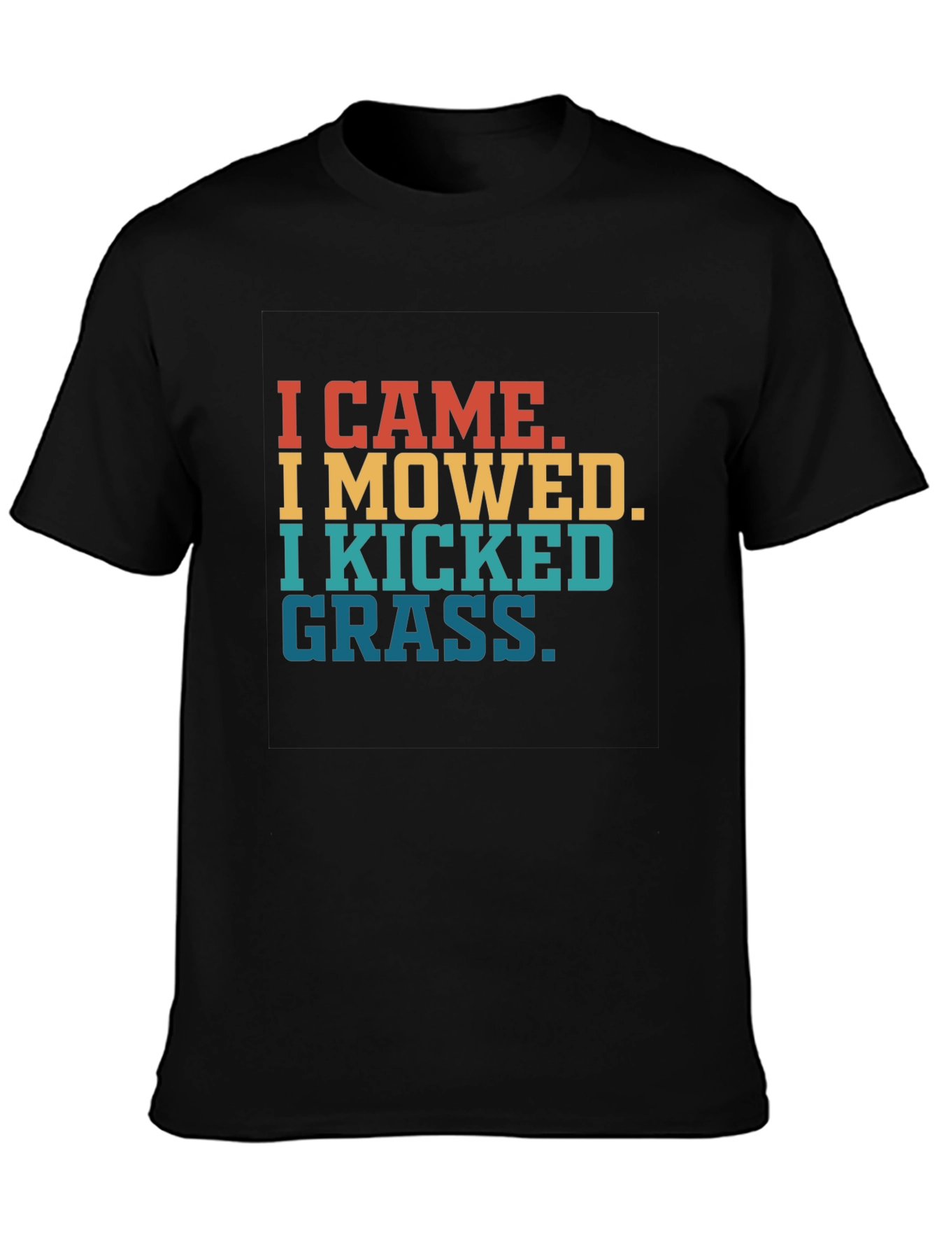 I Came I Mowed Funny T-Shirt for Landscapers