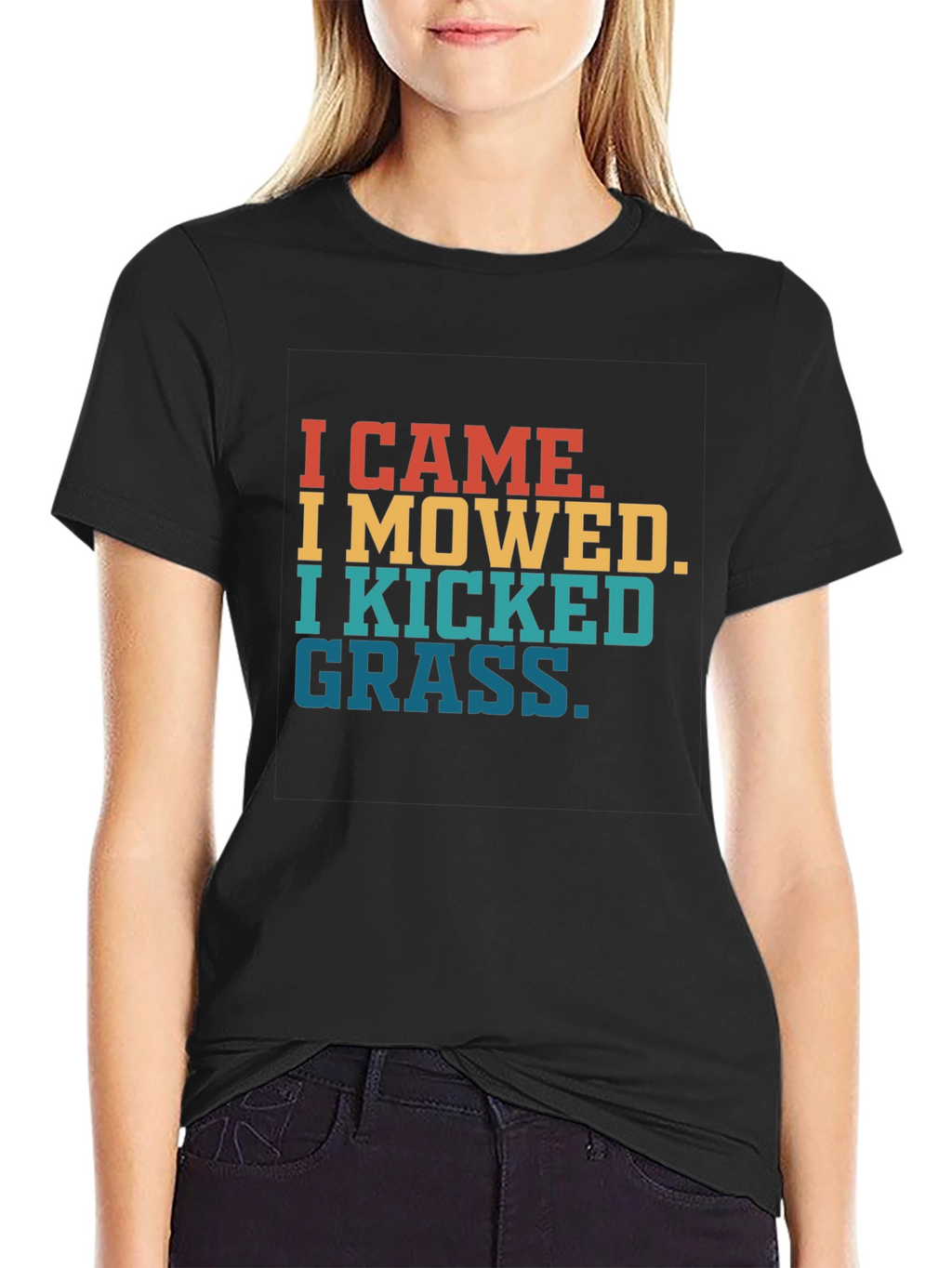 I Came I Mowed Funny T-Shirt for Landscapers