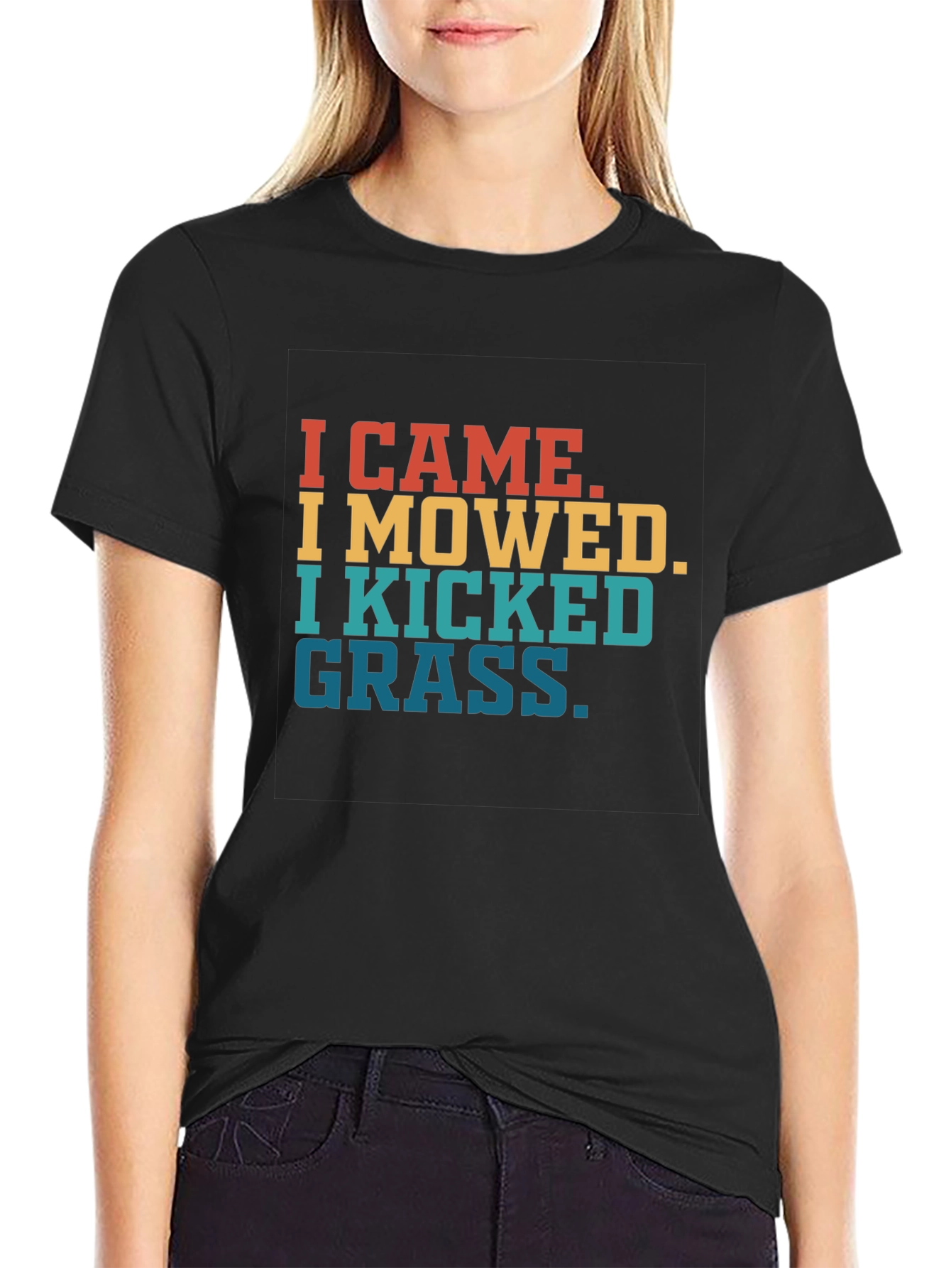 I Came I Mowed Funny T-Shirt for Landscapers
