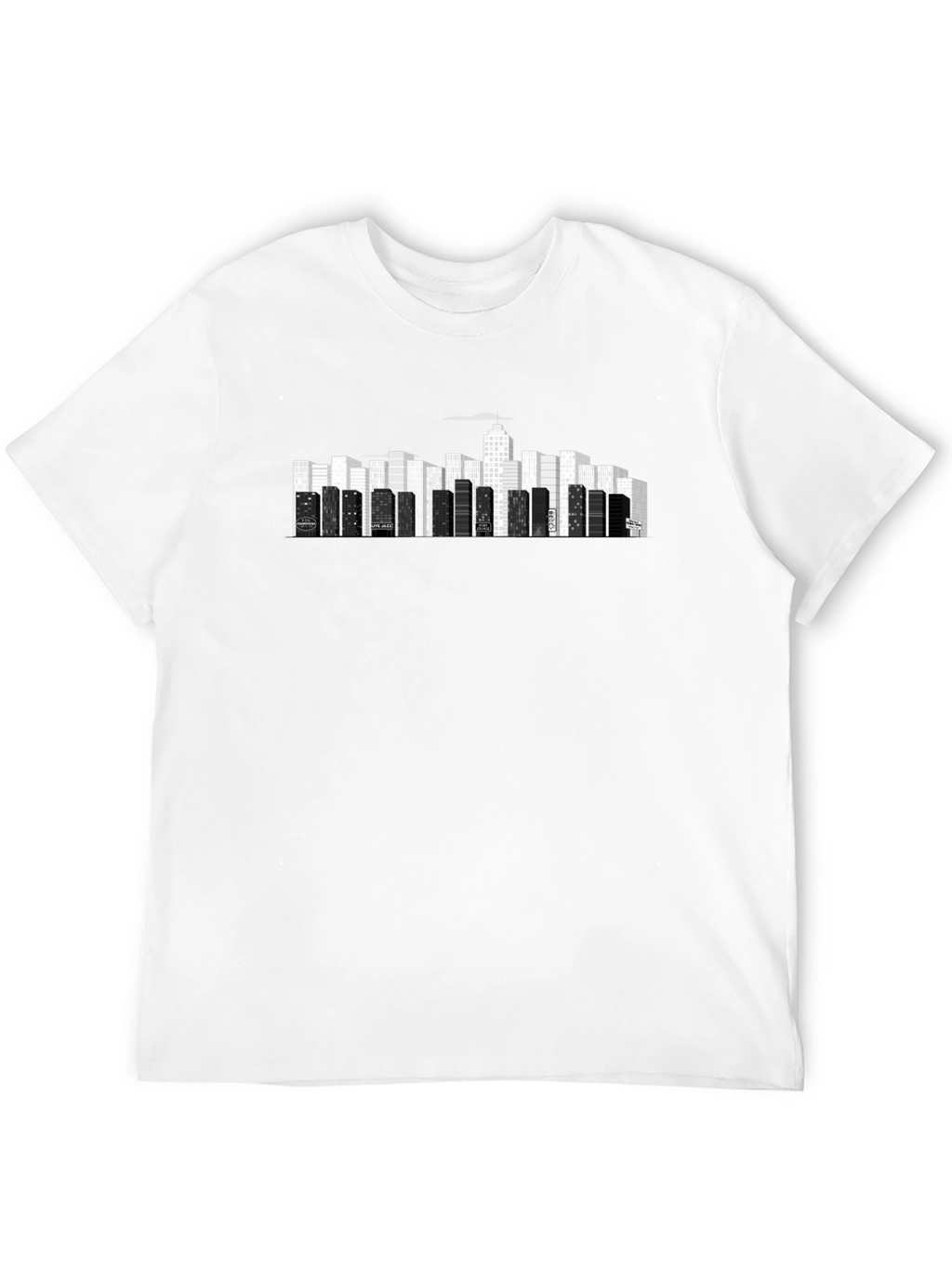Skyline Graphic T-Shirt - Urban Style