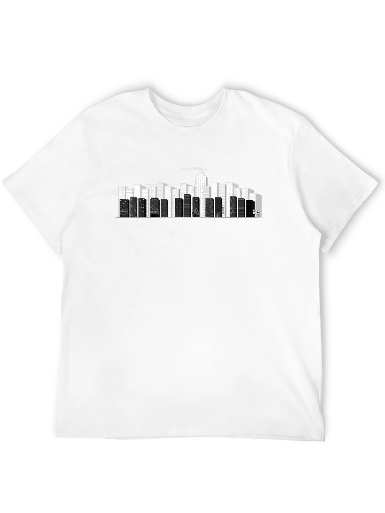 Skyline Graphic T-Shirt - Urban Style