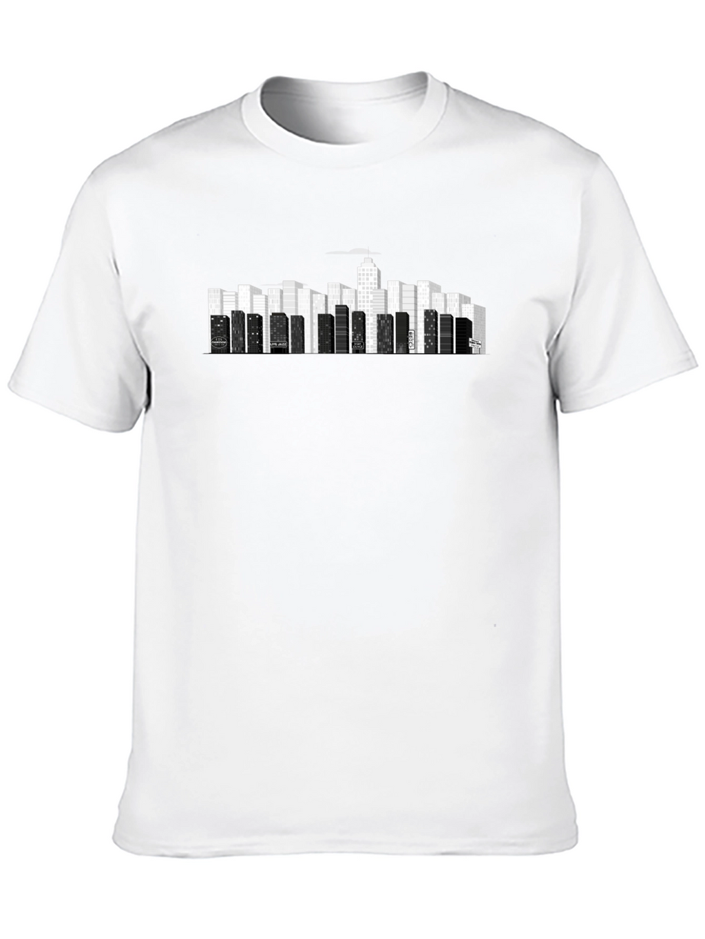 Skyline Graphic T-Shirt - Urban Style