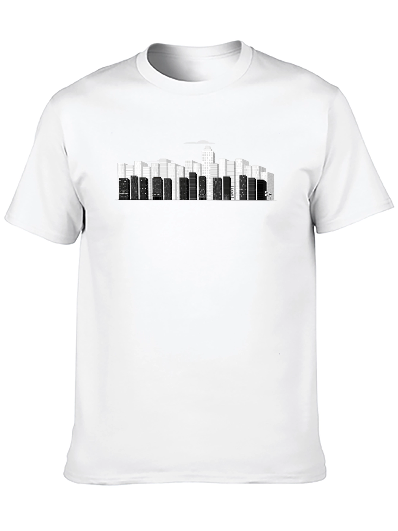 Skyline Graphic T-Shirt - Urban Style