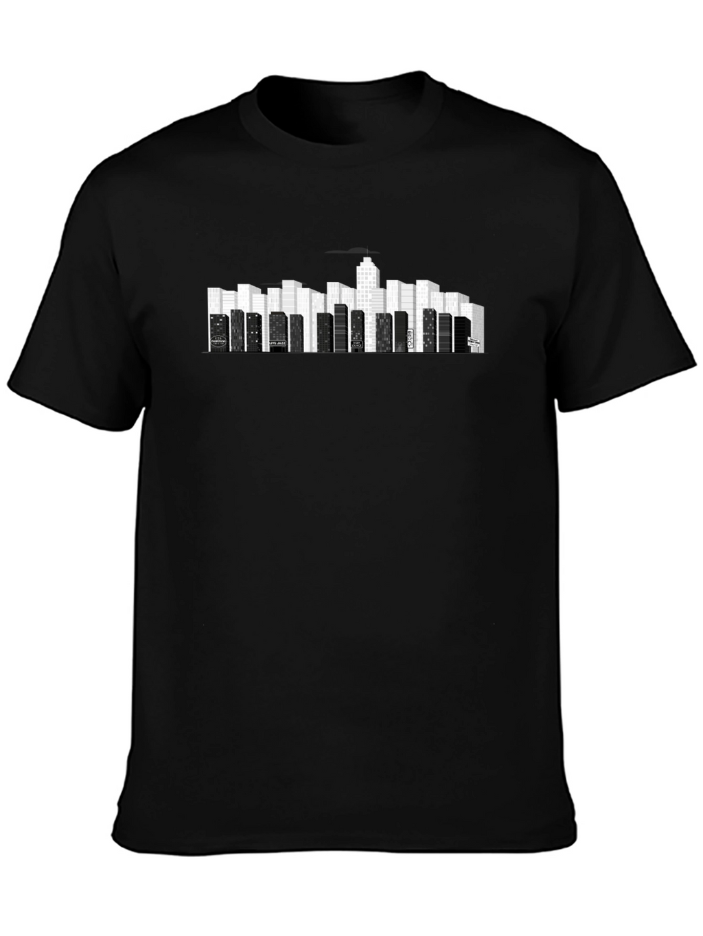 Skyline Graphic T-Shirt - Urban Style