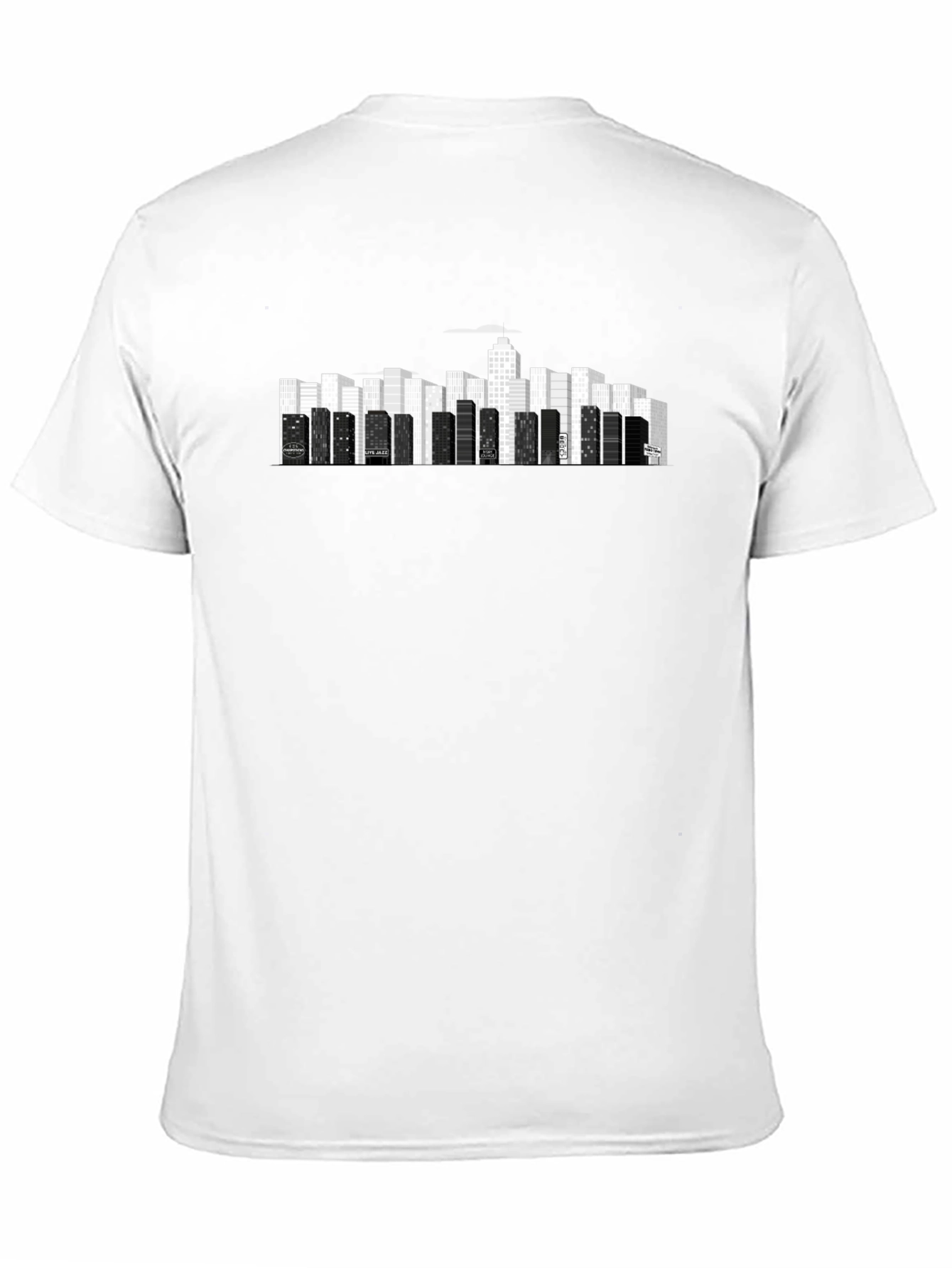 Skyline Graphic T-Shirt - Urban Style