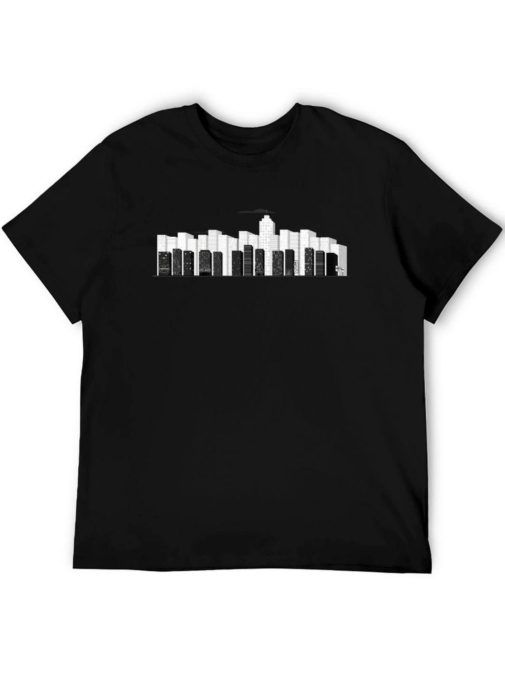 Skyline Graphic T-Shirt - Urban Style