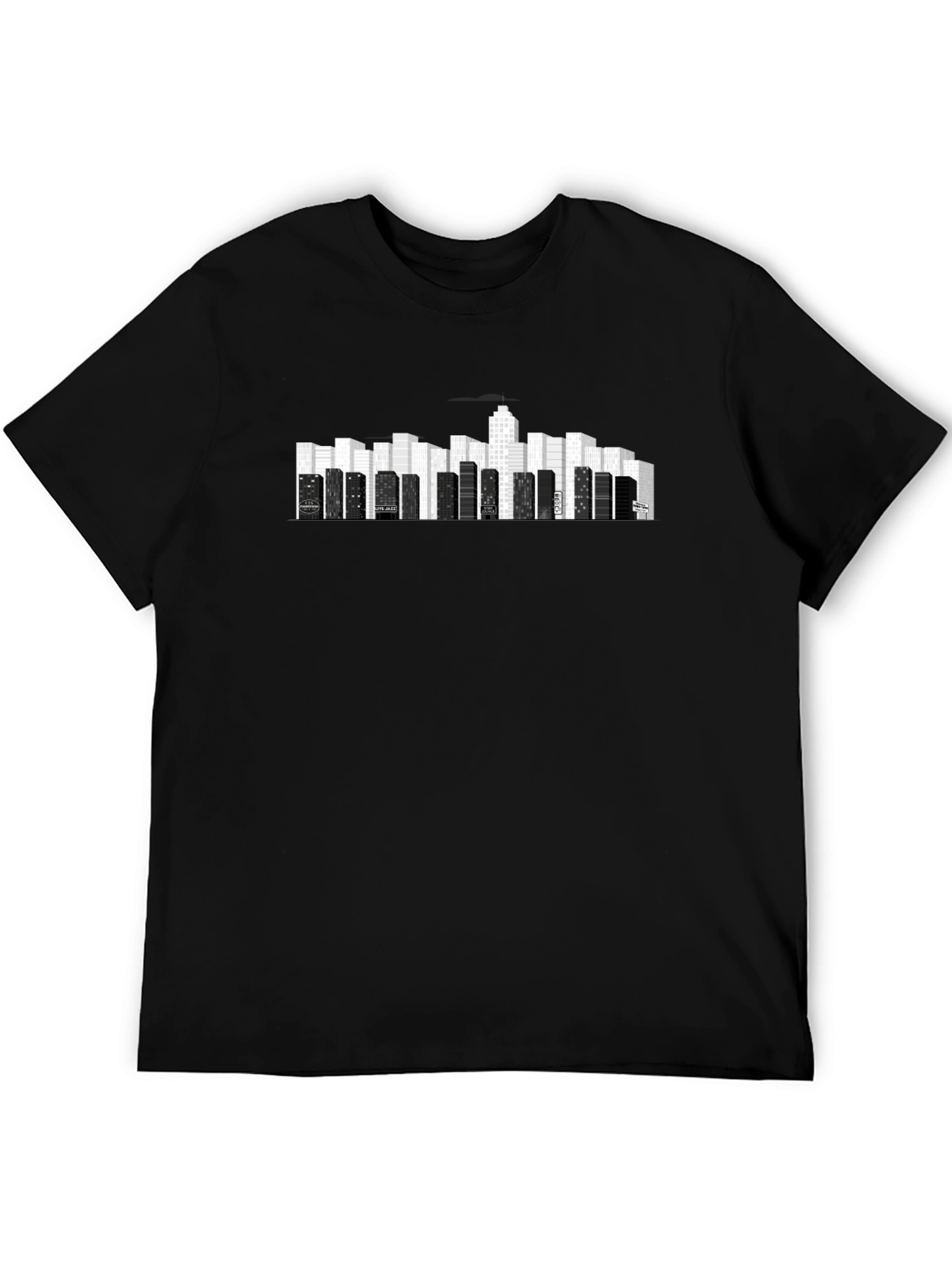 Skyline Graphic T-Shirt - Urban Style