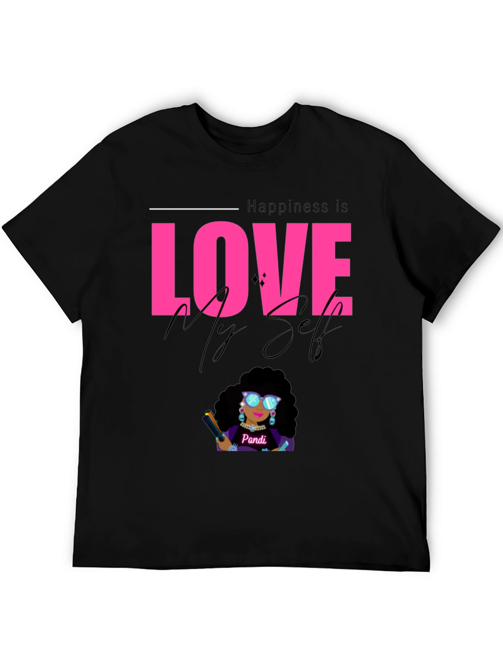 Happiness is Love Myself Graphic Tee