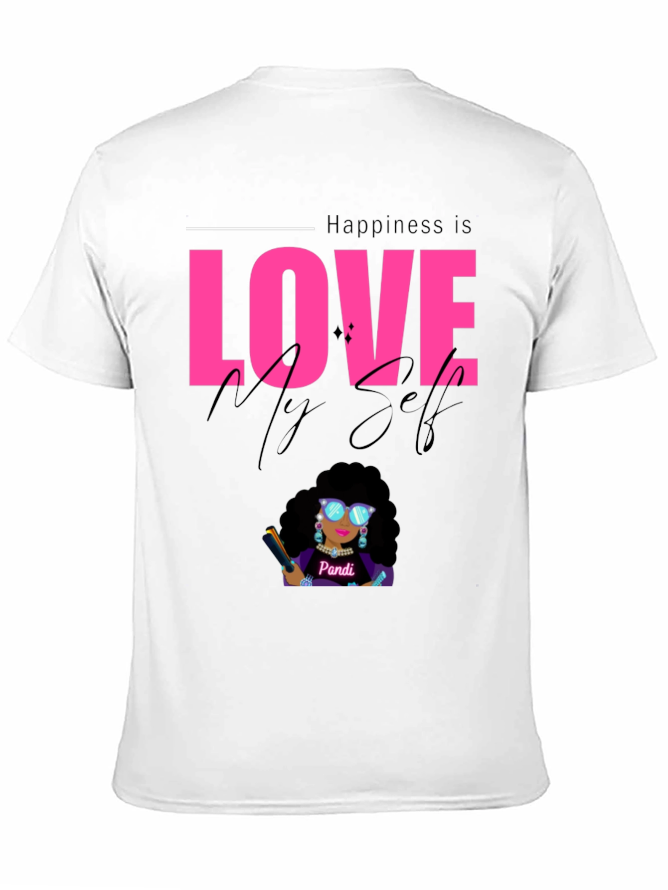 Happiness is Love Myself Graphic Tee