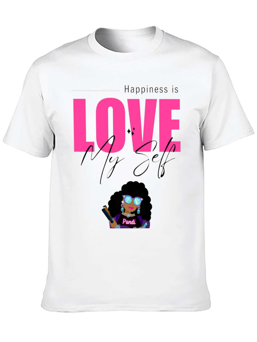 Happiness is Love Myself Graphic Tee