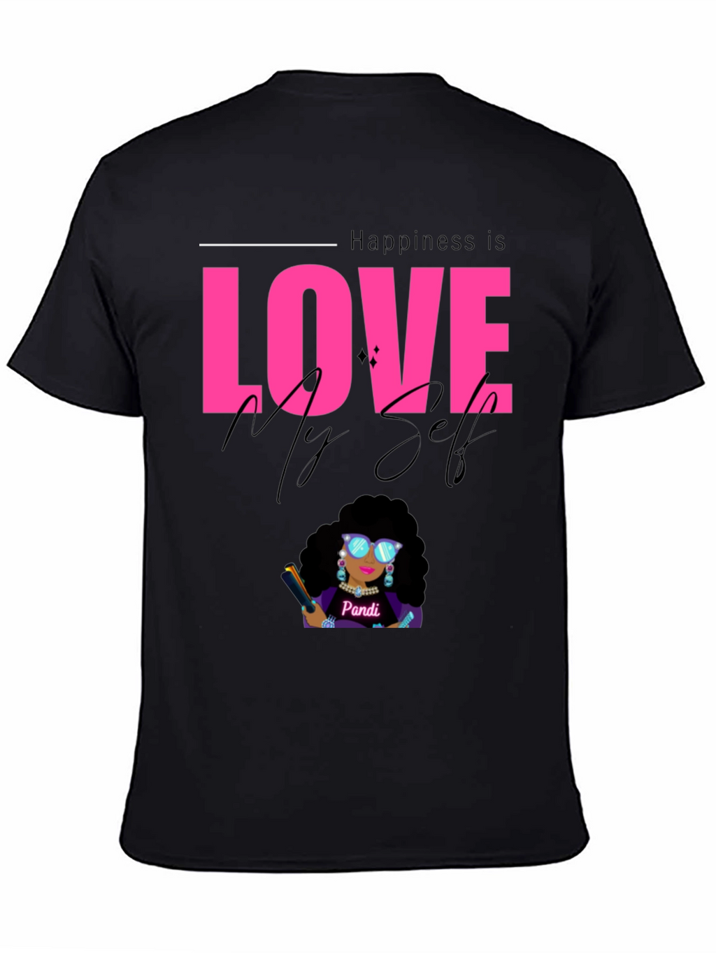 Happiness is Love Myself Graphic Tee