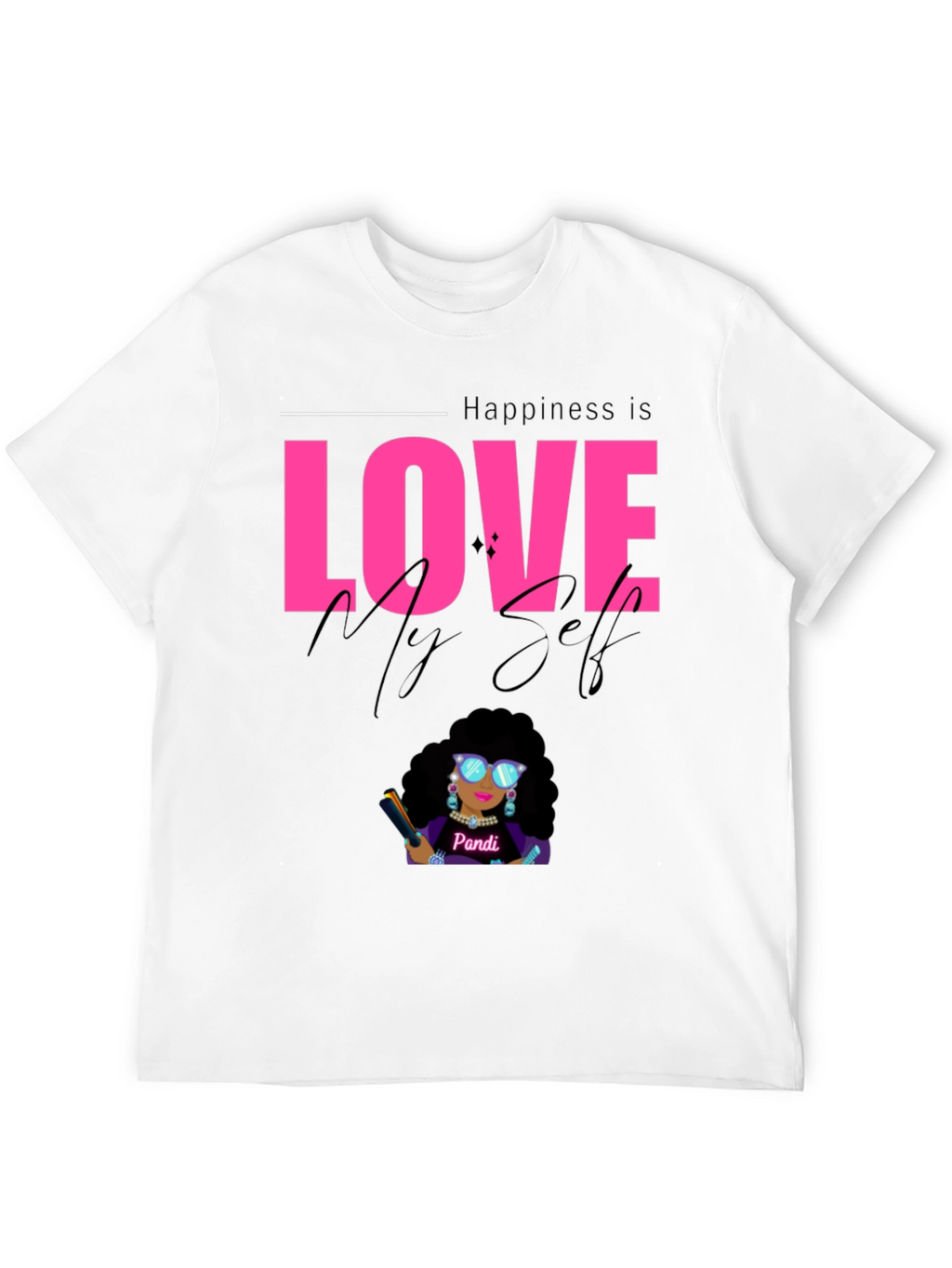 Happiness is Love Myself Graphic Tee