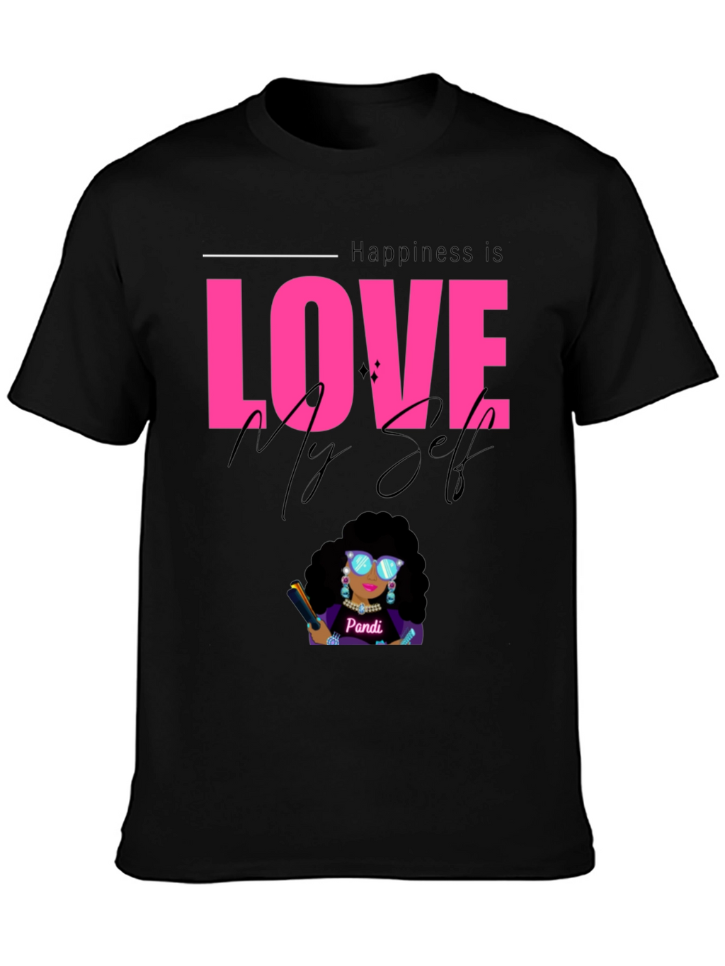Happiness is Love Myself Graphic Tee