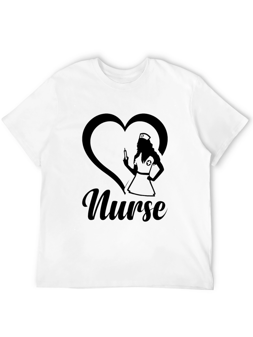 Nurse Heart Graphic T-Shirt
