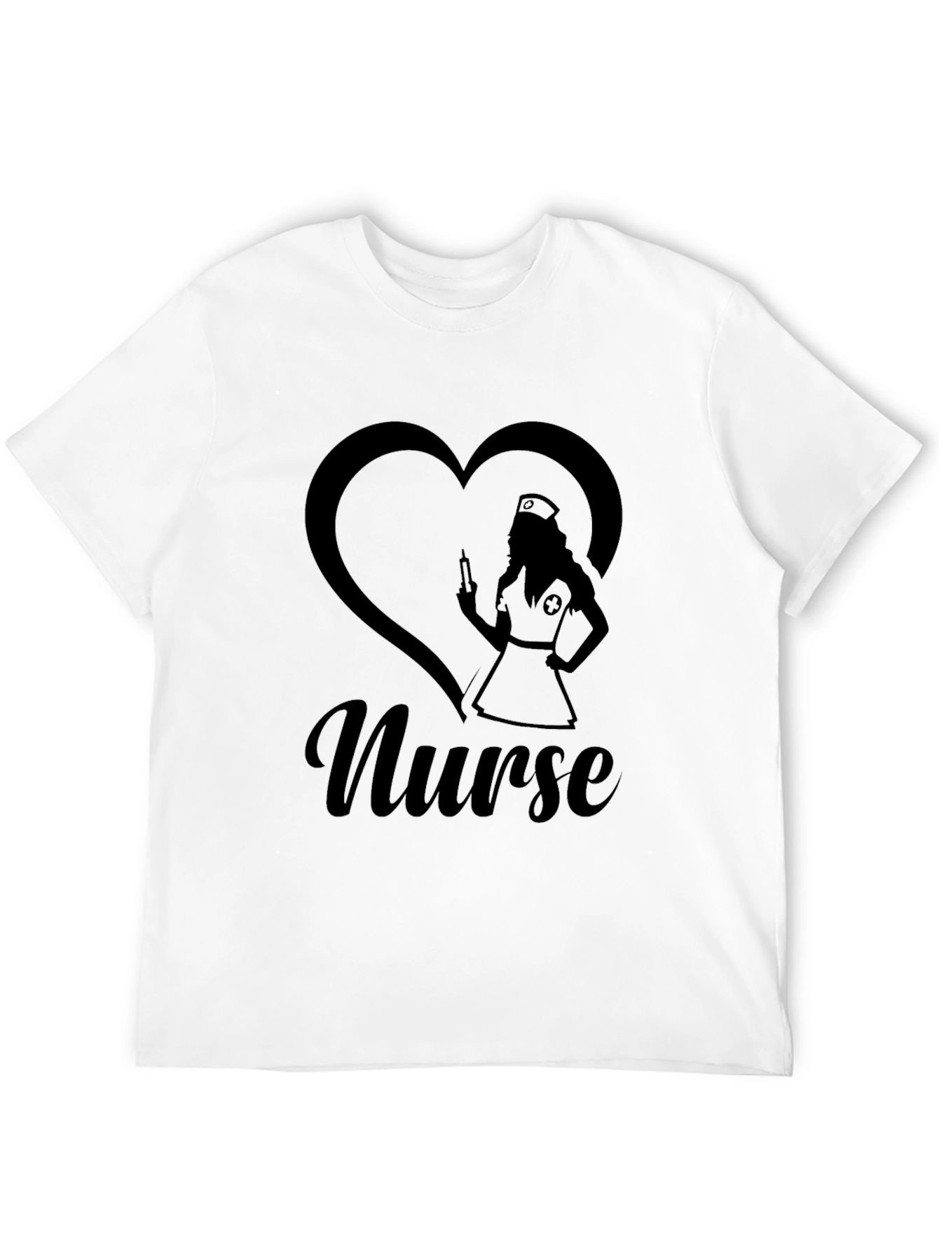 Nurse Heart Graphic T-Shirt