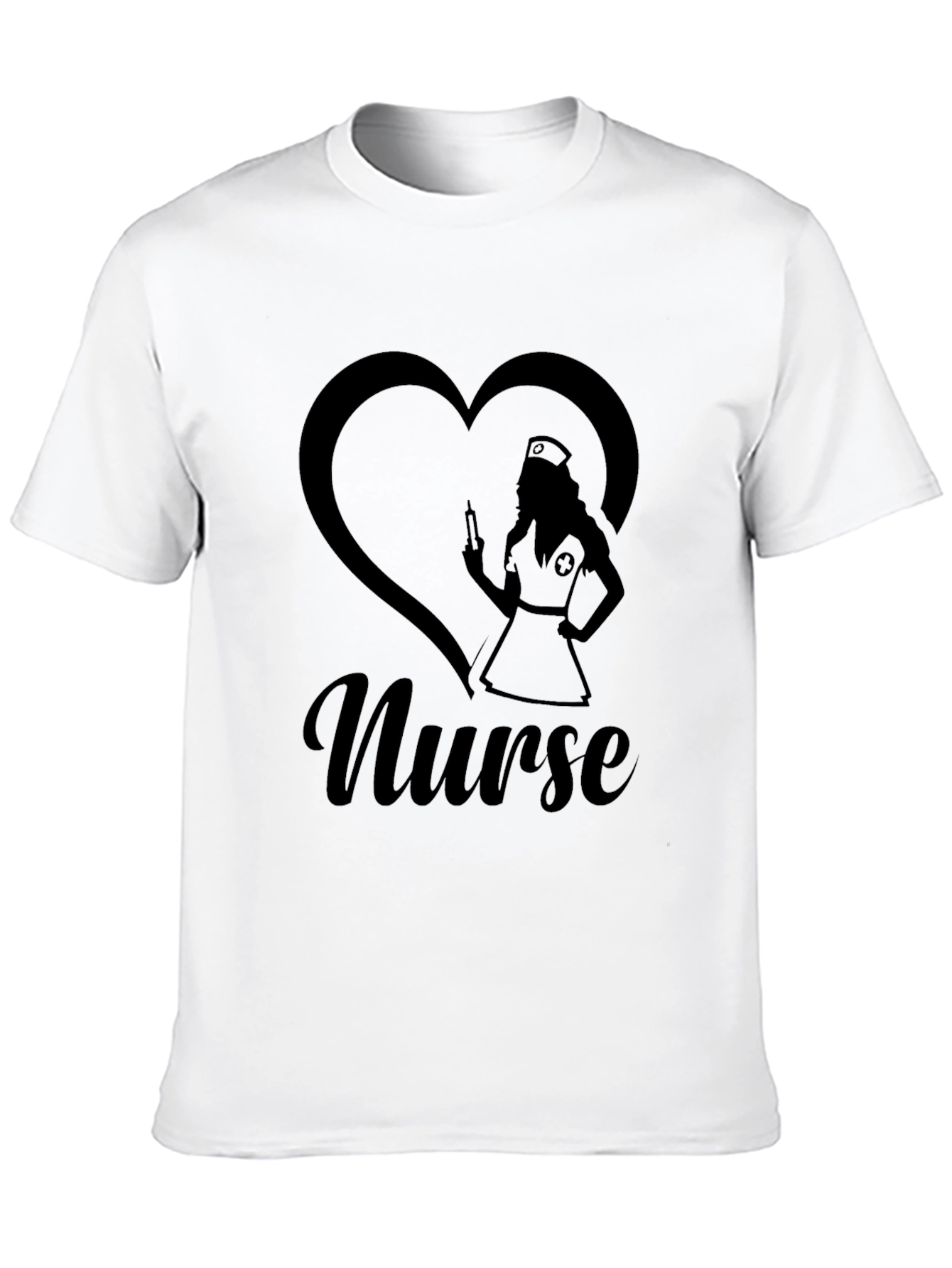Nurse Heart Graphic T-Shirt