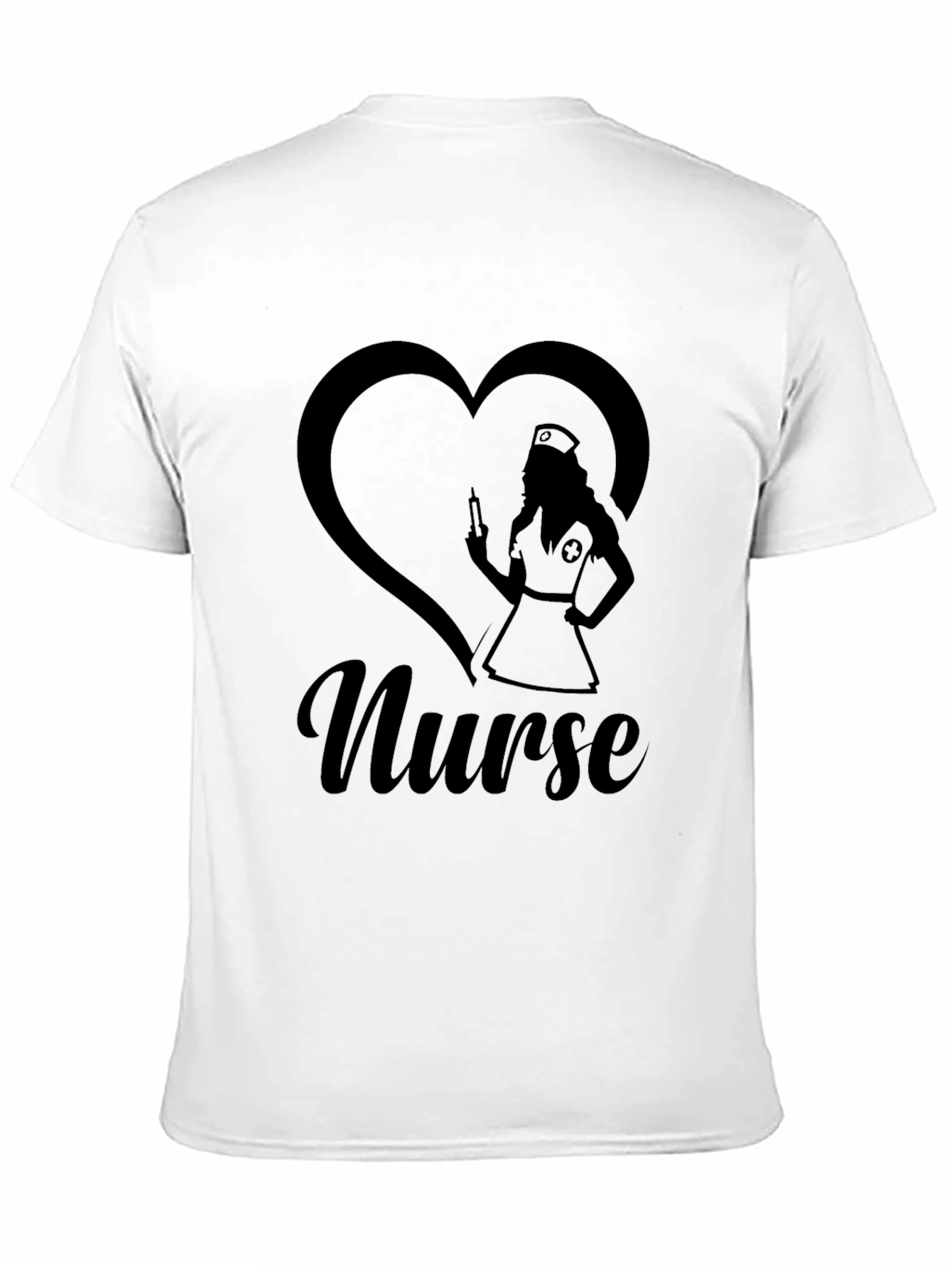 Nurse Heart Graphic T-Shirt
