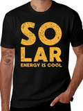 Solar Energy Is Cool Graphic T-Shirt