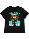 Boy Loves Kenyan Sand Boas T-Shirt