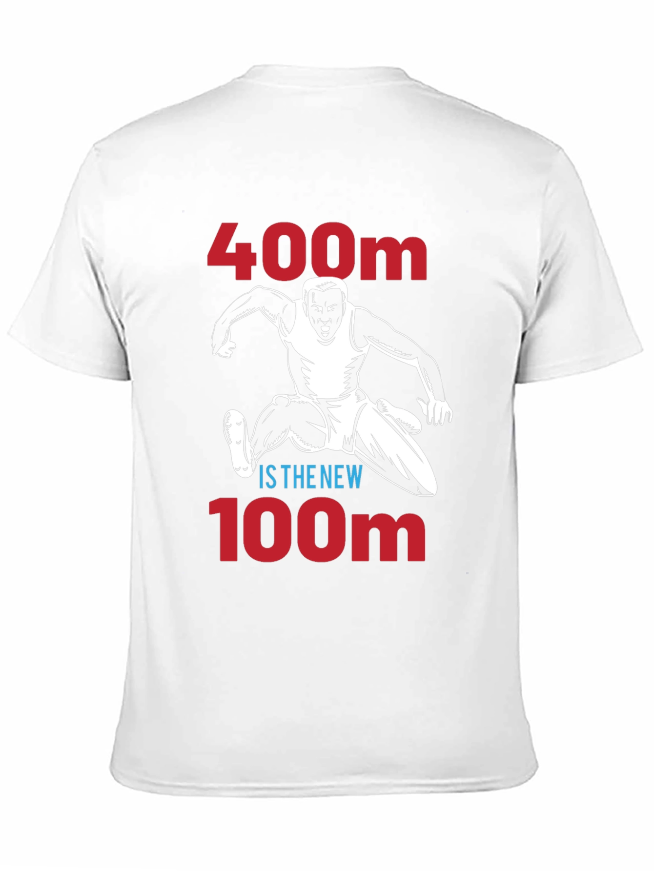 400m is the New 100m Runner Graphic Tee