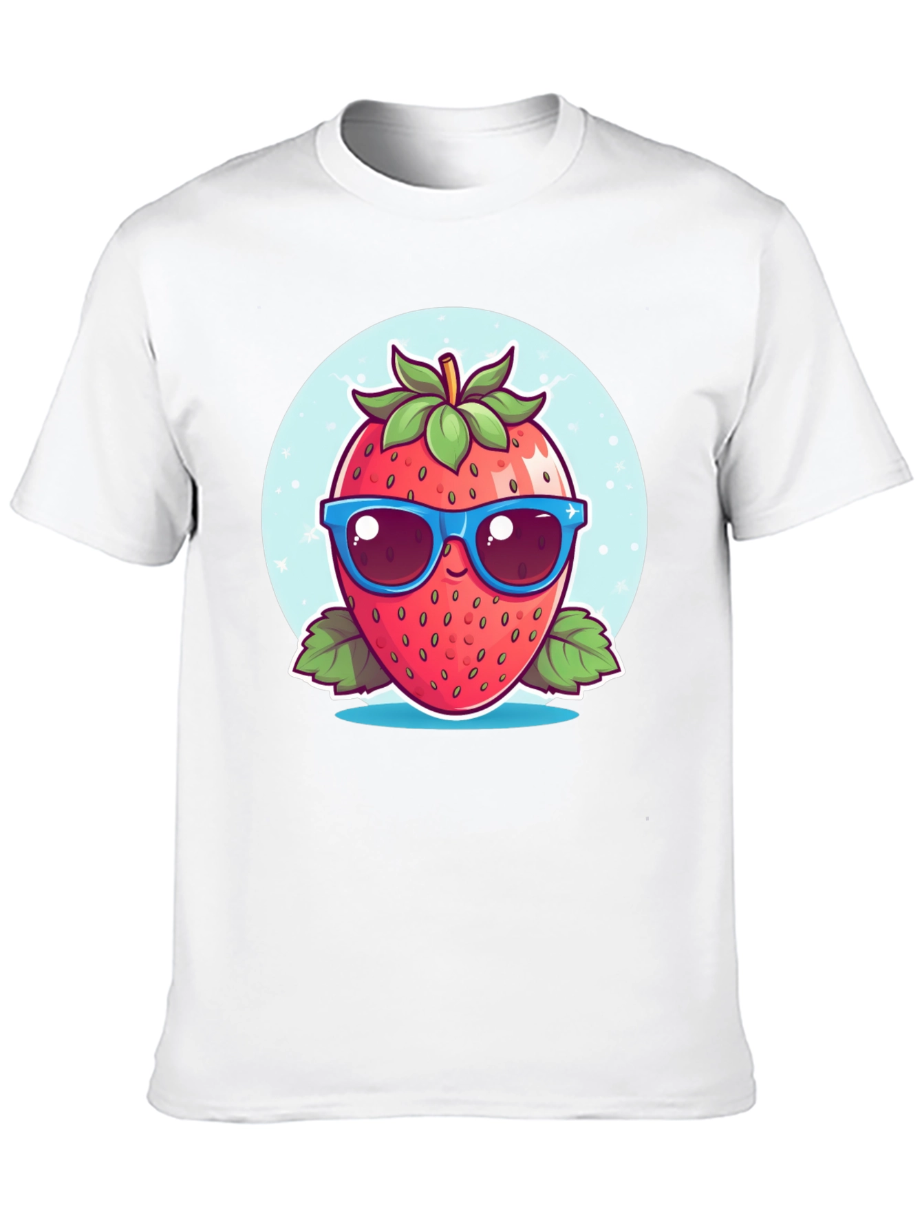 Cool Strawberry Graphic Tee - Fresh Style
