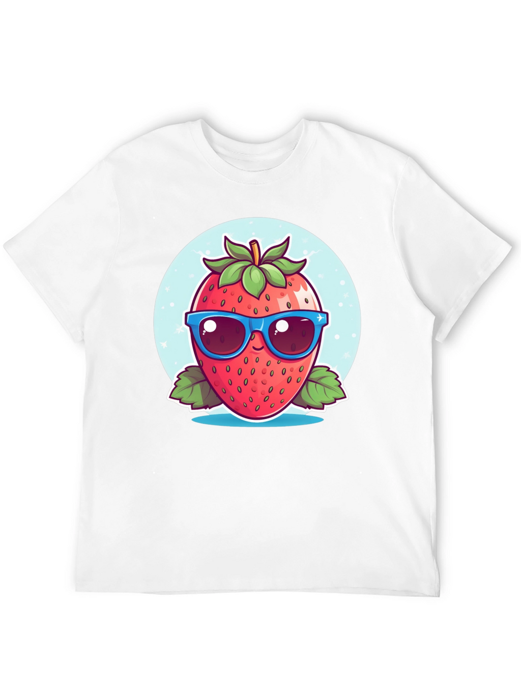 Cool Strawberry Graphic Tee - Fresh Style