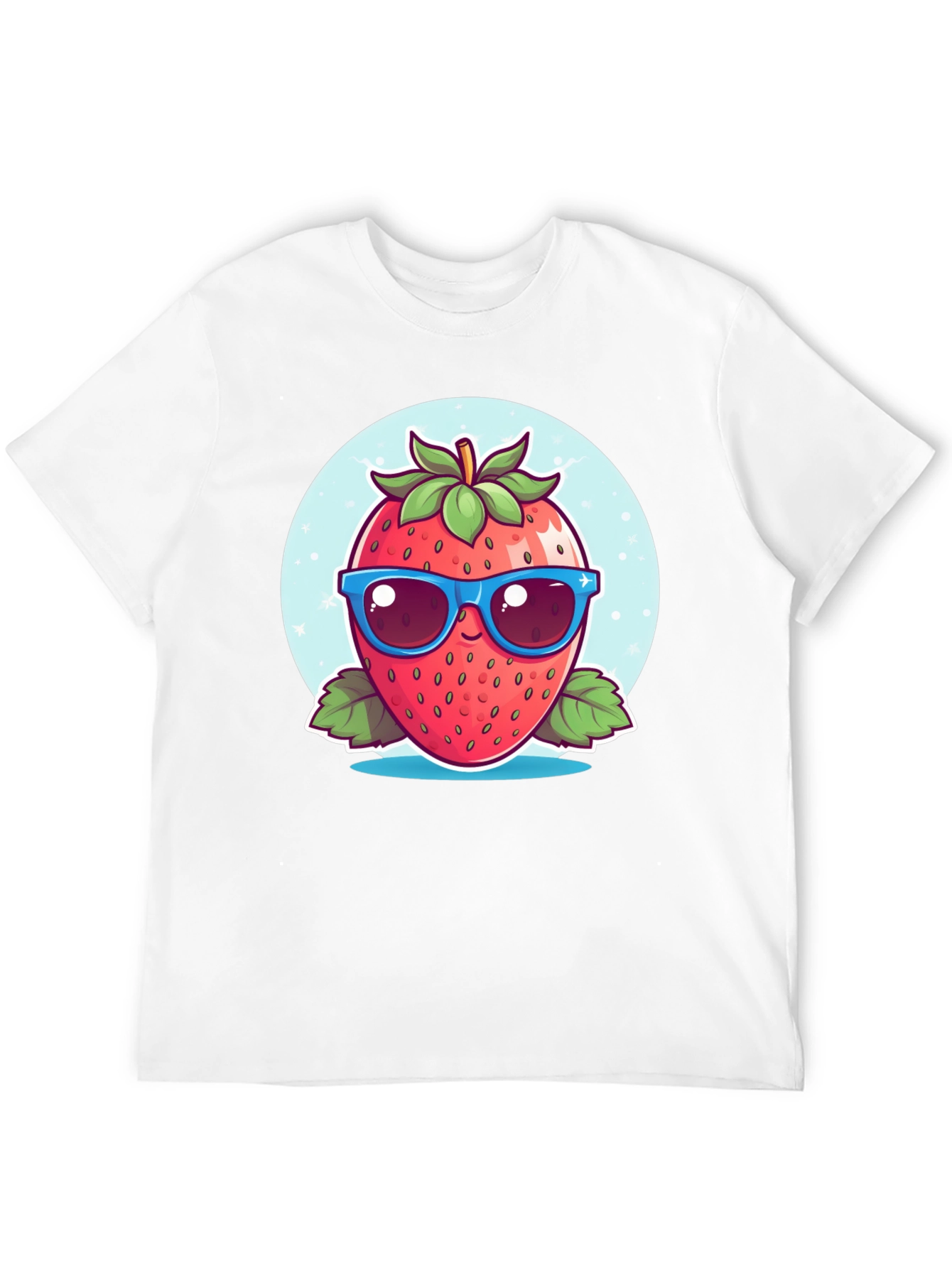 Cool Strawberry Graphic Tee - Fresh Style