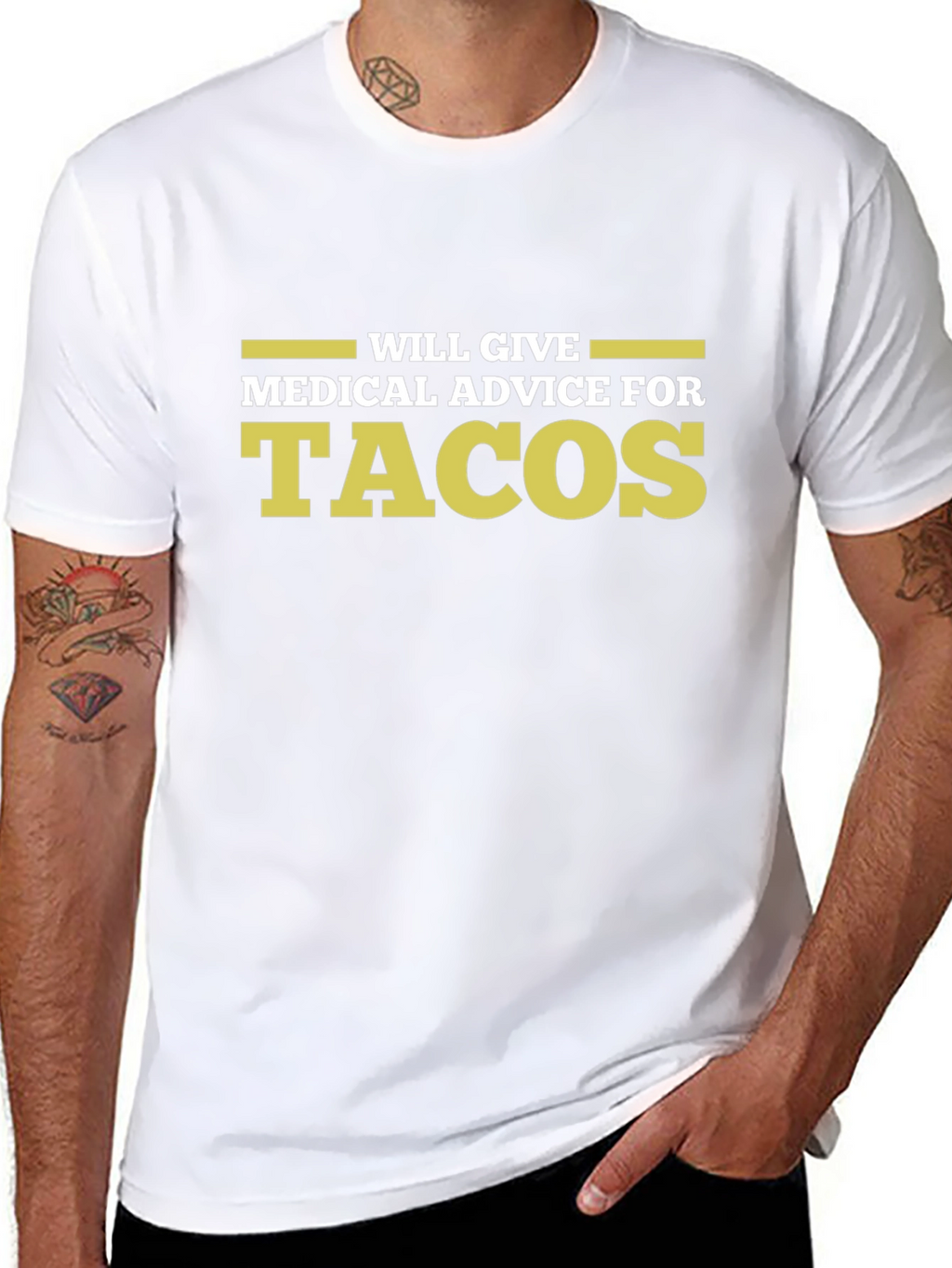 Medical Advice for Tacos Graphic Tee