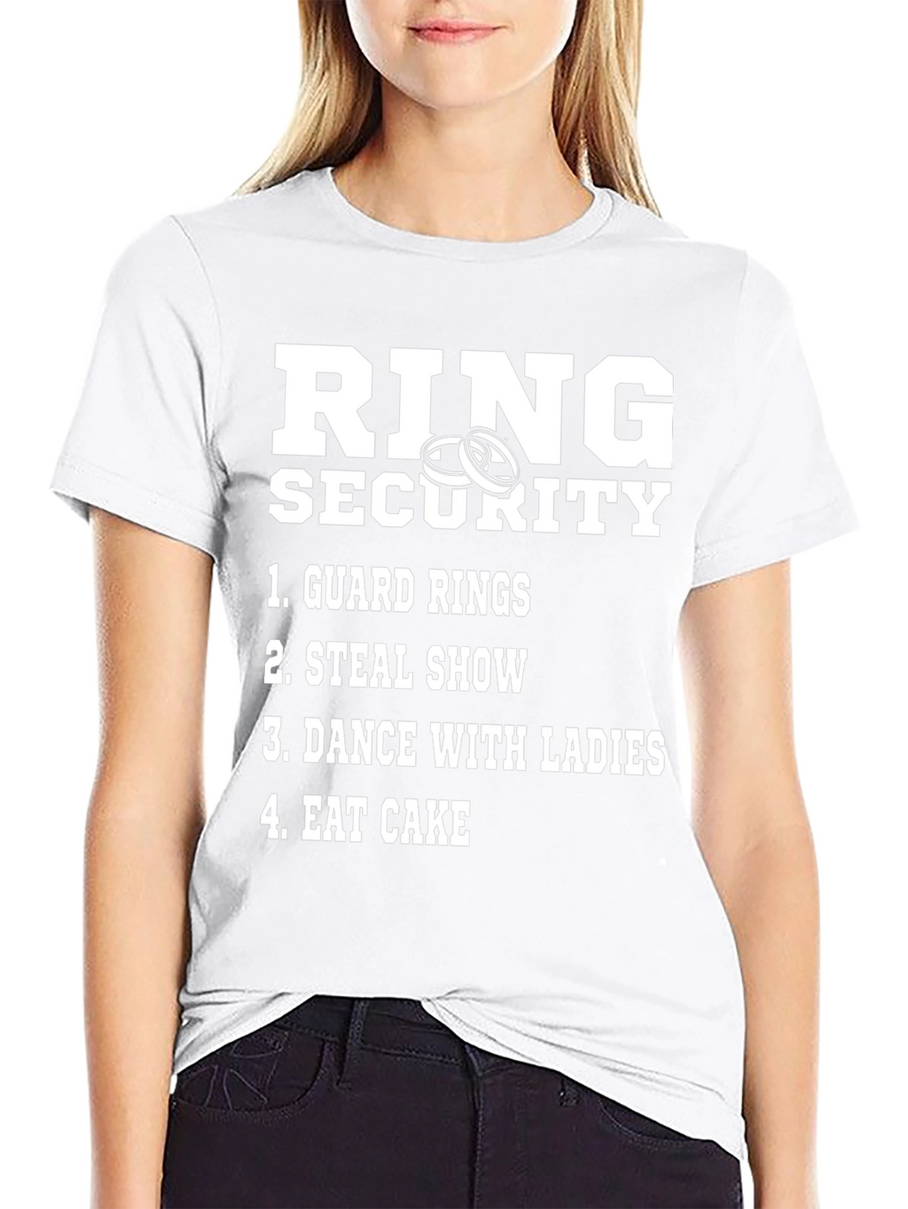 Ring Security Graphic T-Shirt - Wedding Humor Tee