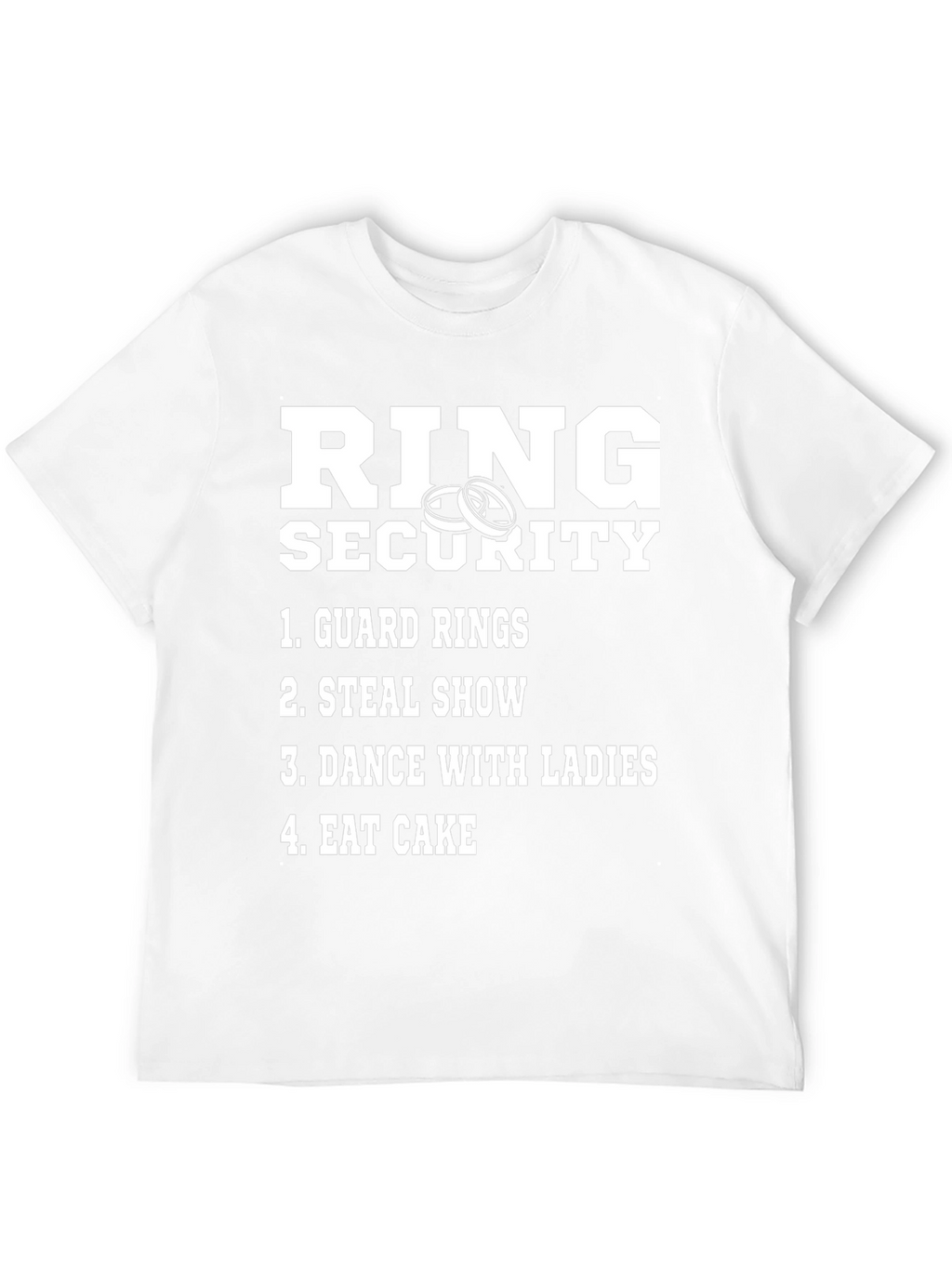 Ring Security Graphic T-Shirt - Wedding Humor Tee