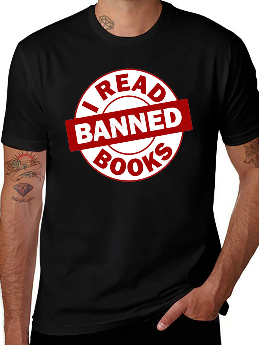 I Read Banned Books Graphic Tee