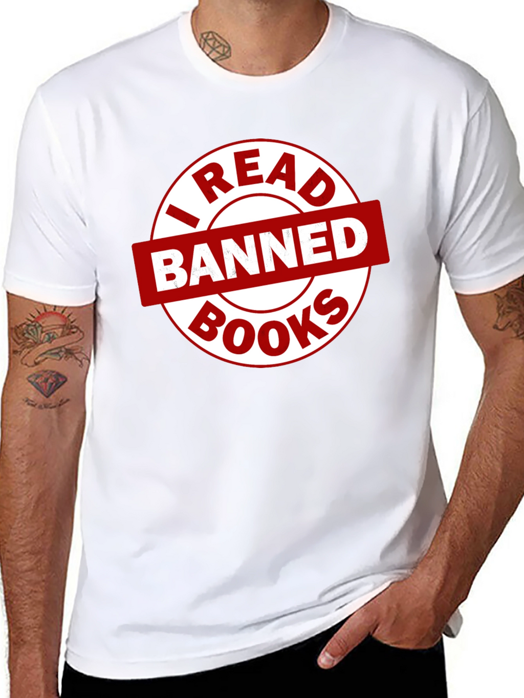 I Read Banned Books Graphic Tee