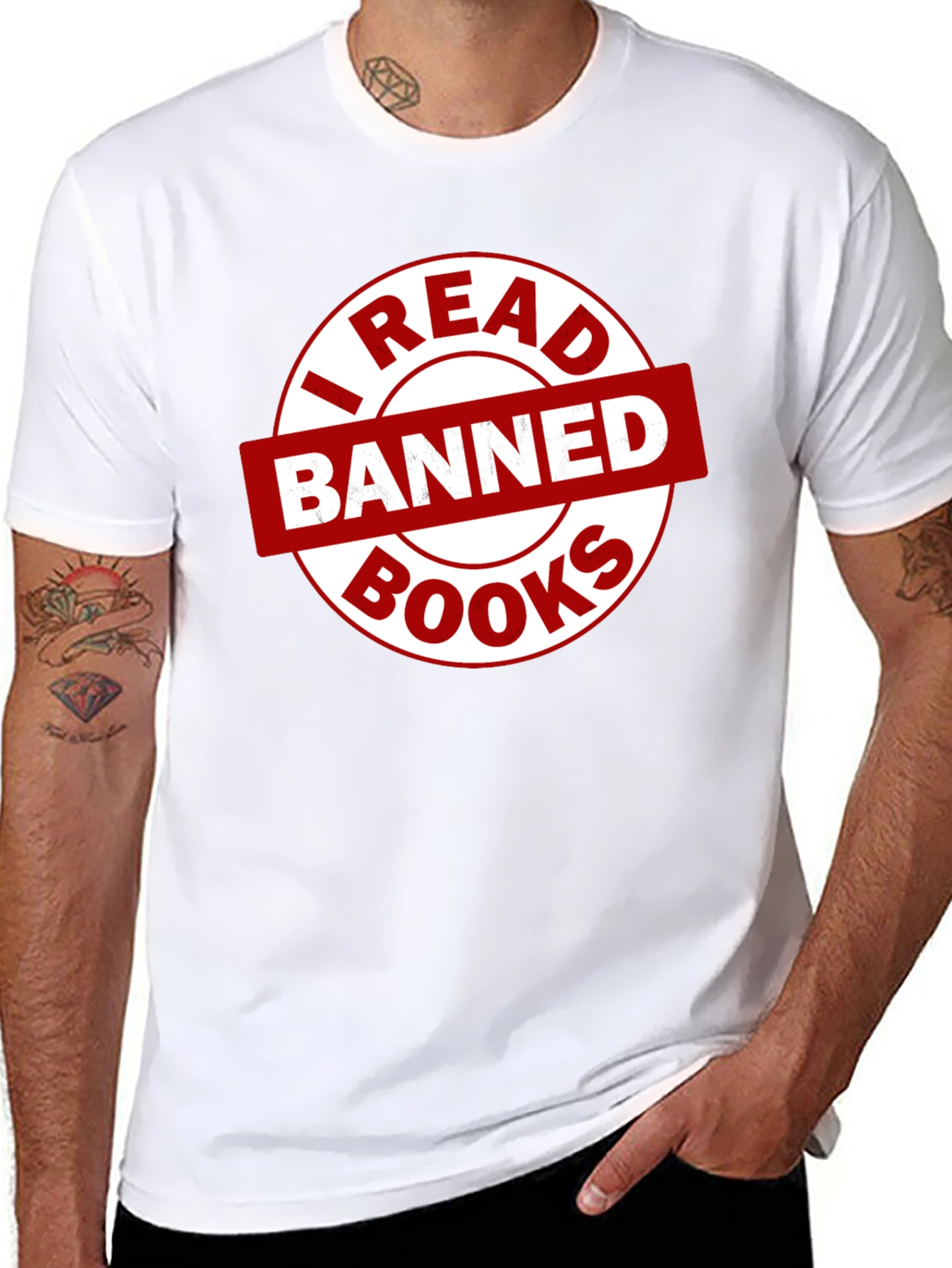 I Read Banned Books Graphic Tee
