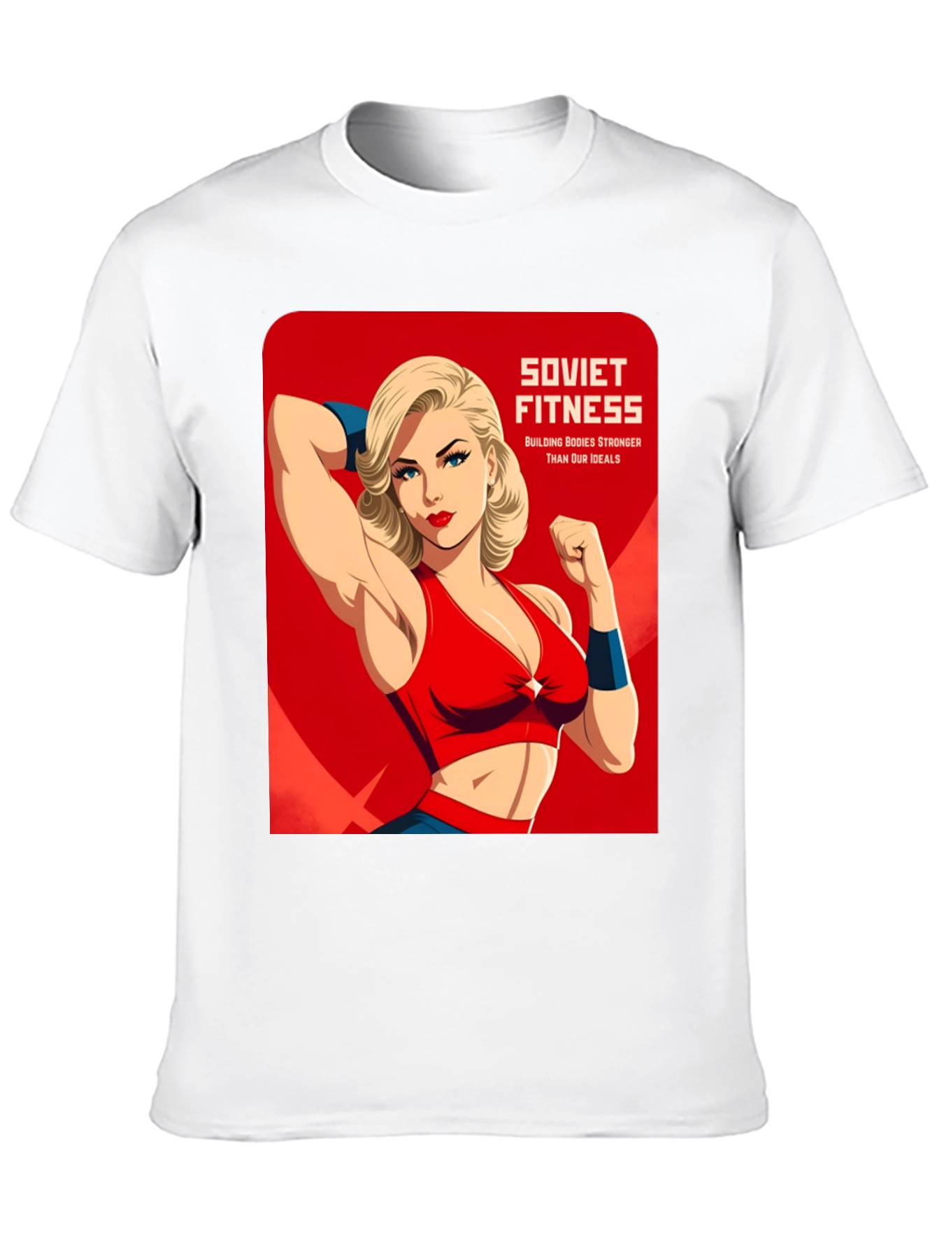 Soviet Fitness Graphic T-Shirt - Building Bodies