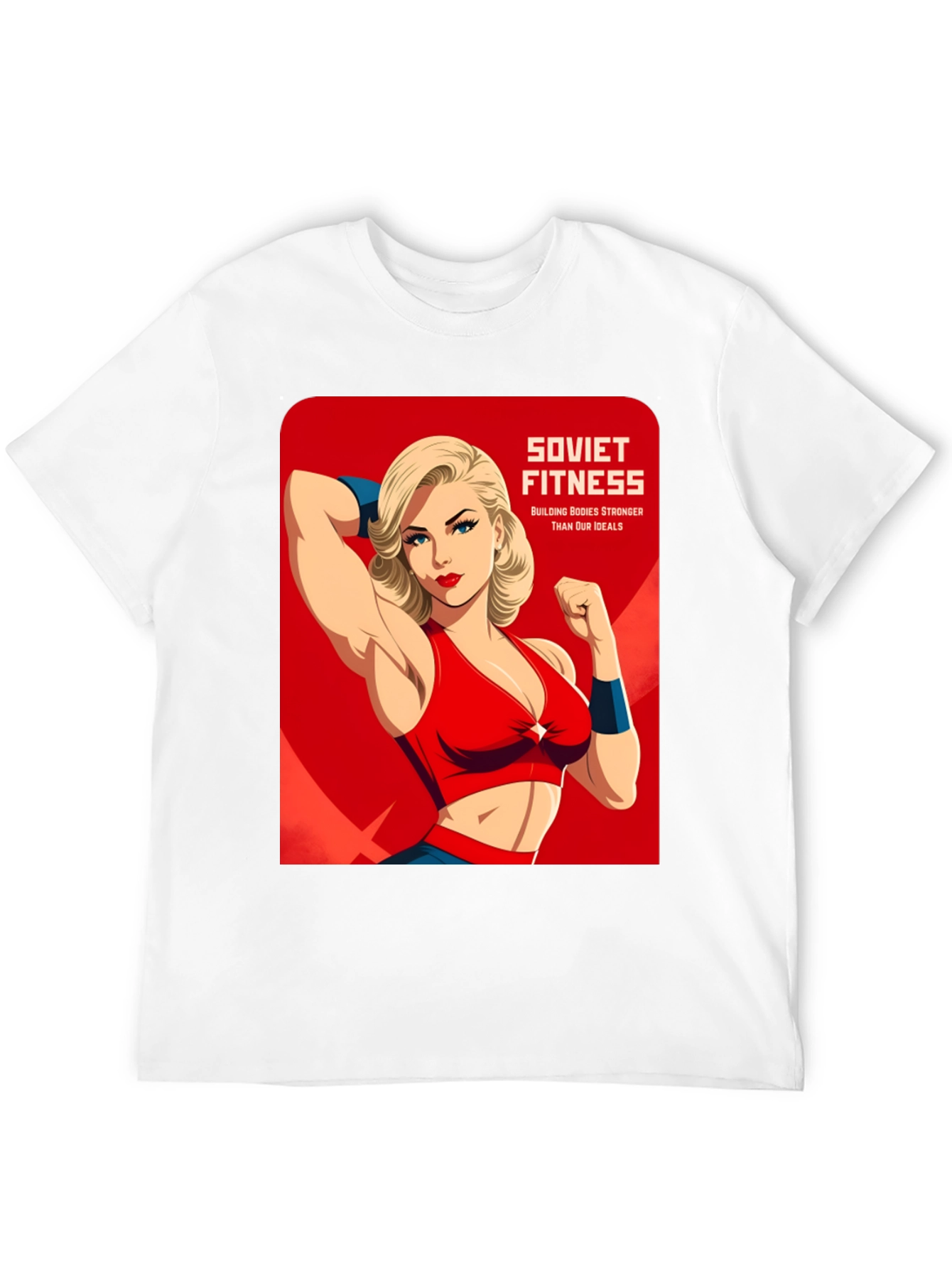 Soviet Fitness Graphic T-Shirt - Building Bodies
