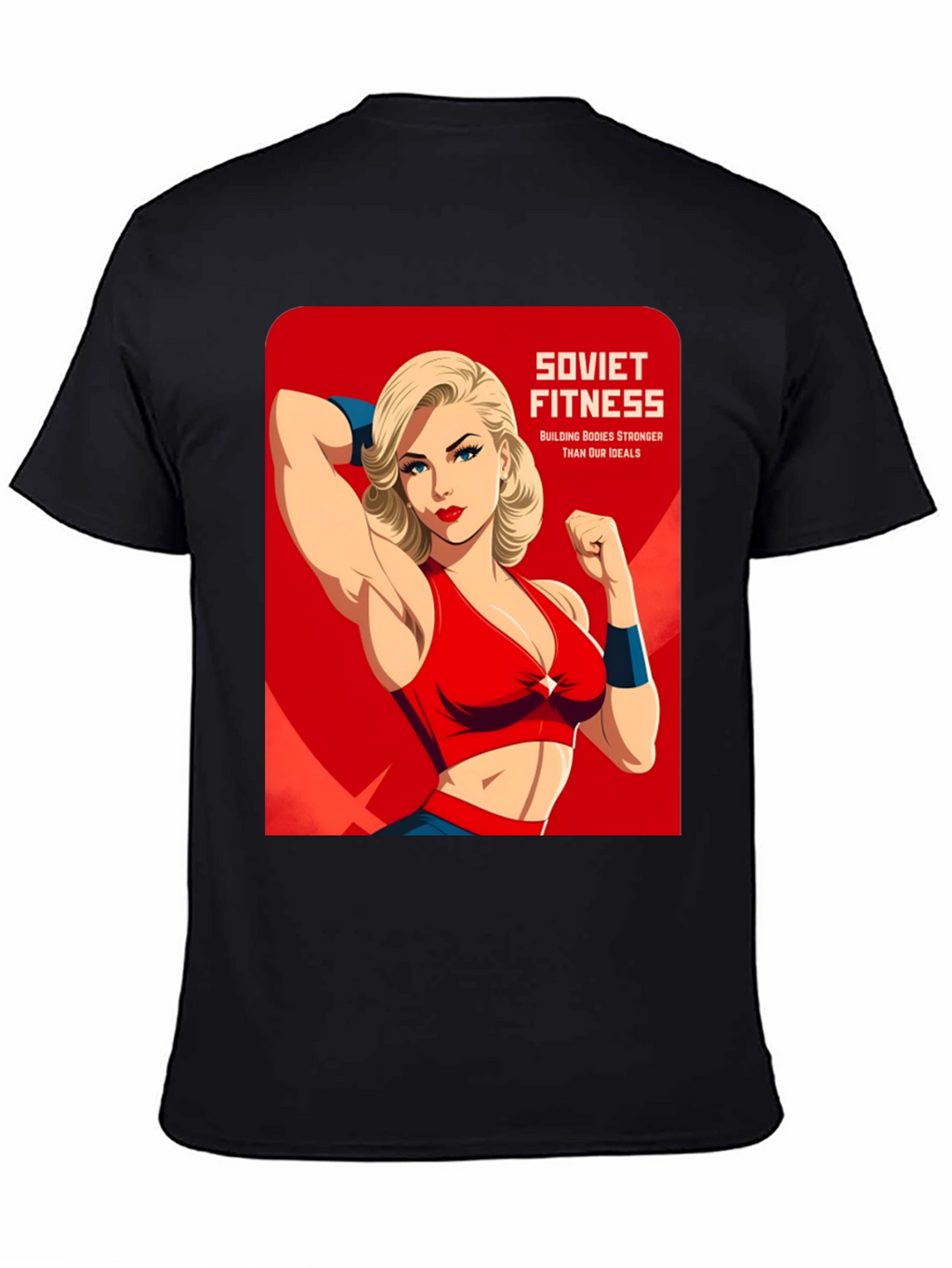 Soviet Fitness Graphic T-Shirt - Building Bodies