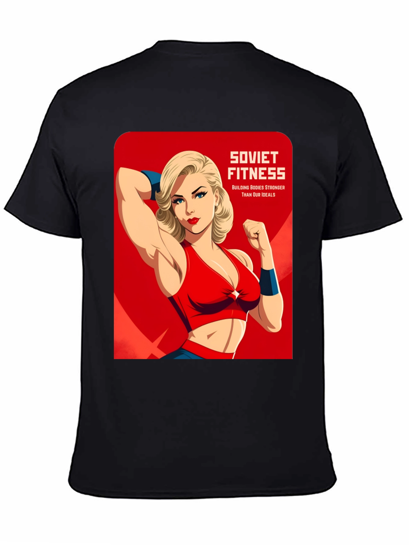 Soviet Fitness Graphic T-Shirt - Building Bodies