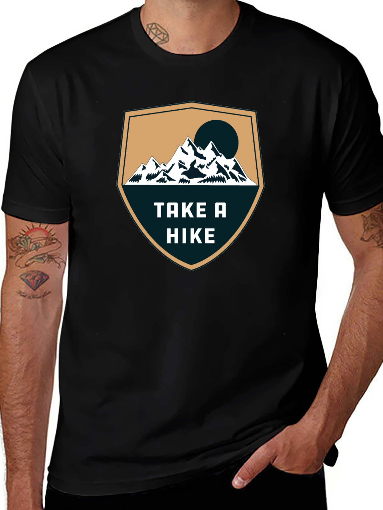 Take A Hike Graphic Tee - Outdoor Adventure Shirt