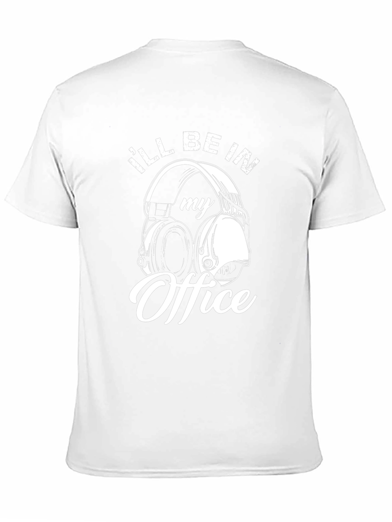 Ill Be In My Office Headphones T-Shirt