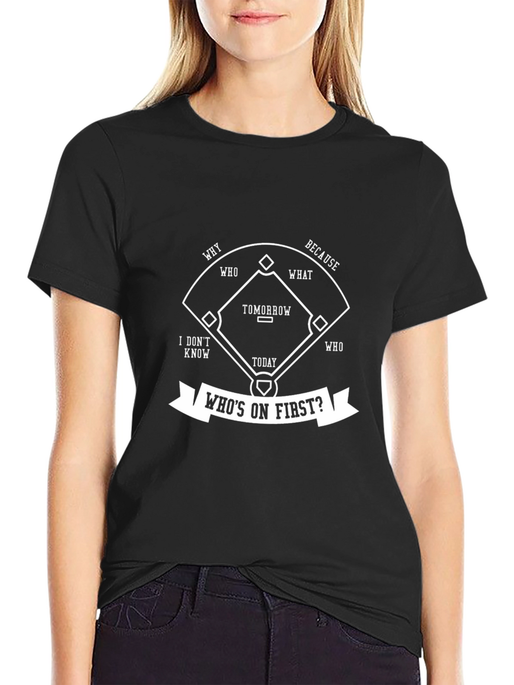Whos On First? Baseball T-Shirt