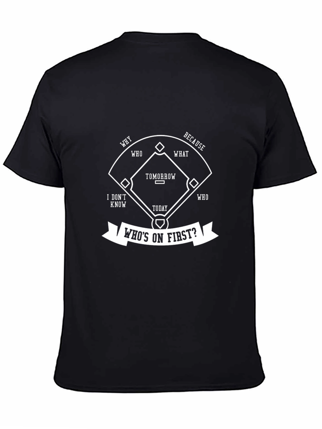 Whos On First? Baseball T-Shirt