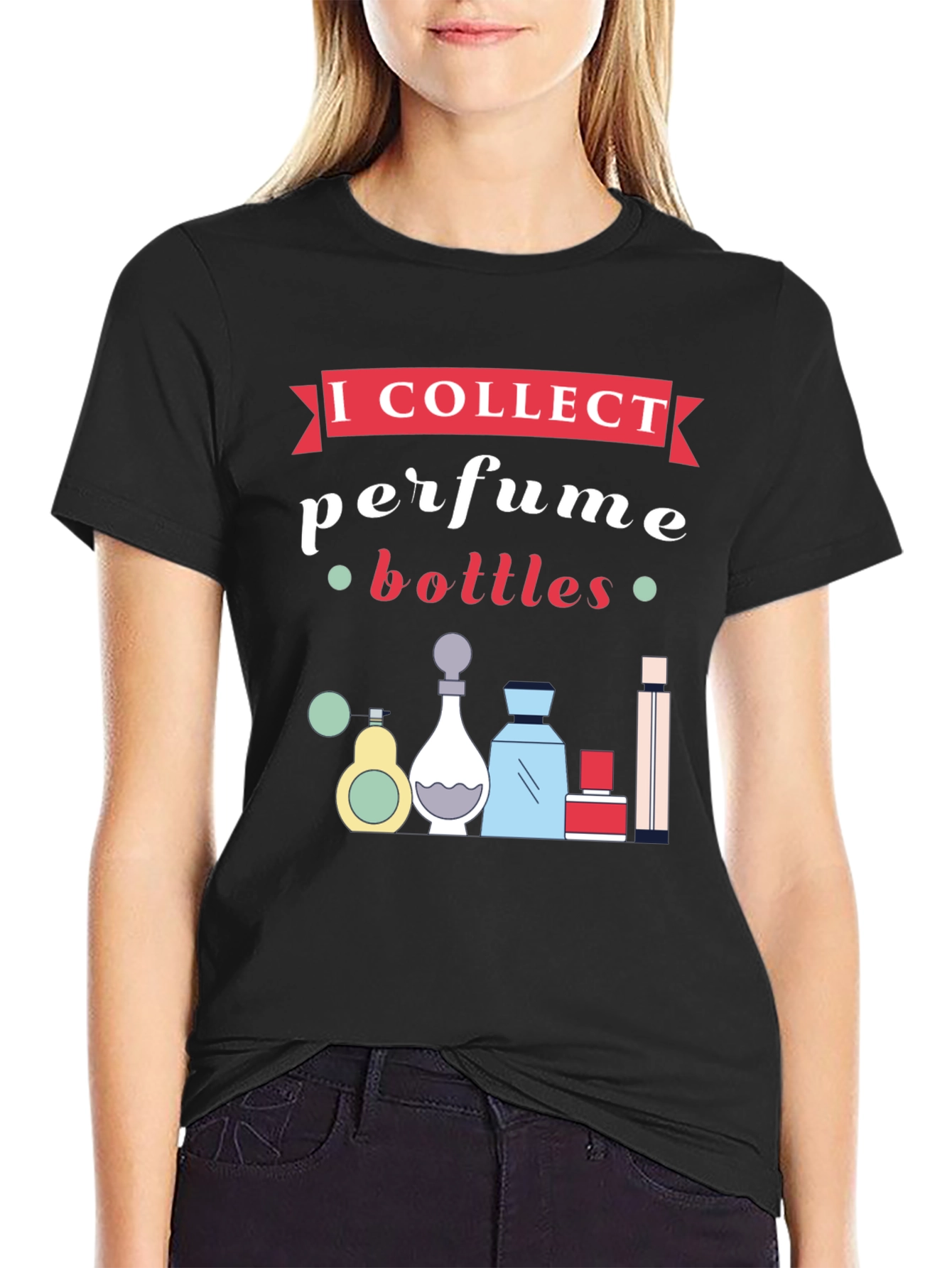 Perfume Bottles Collector Graphic T-Shirt