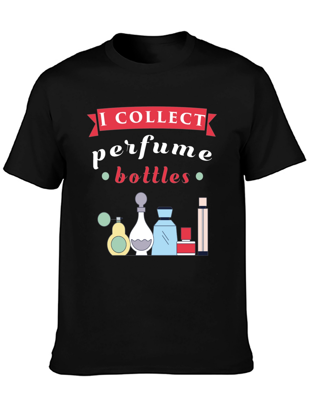 Perfume Bottles Collector Graphic T-Shirt