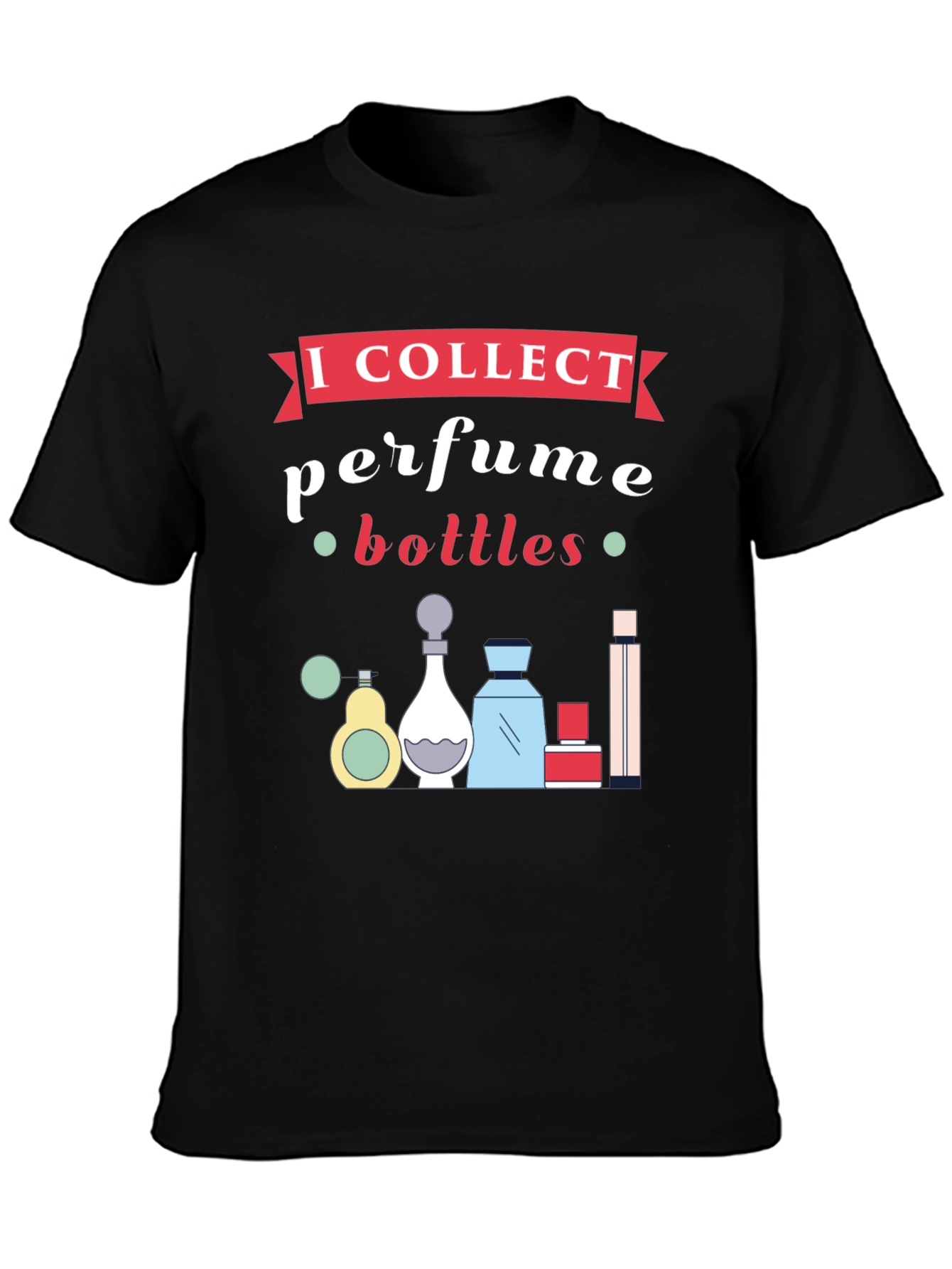 Perfume Bottles Collector Graphic T-Shirt
