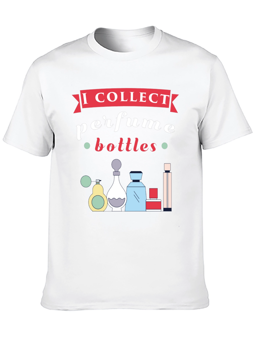 Perfume Bottles Collector Graphic T-Shirt
