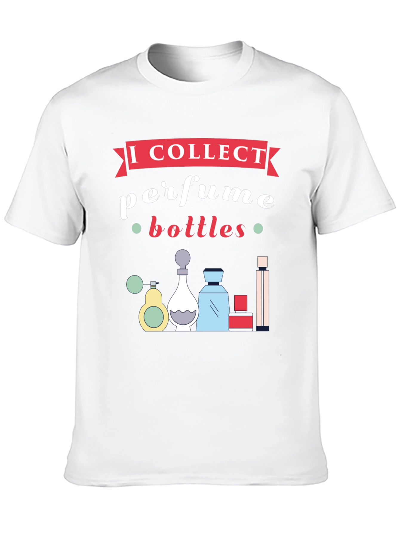 Perfume Bottles Collector Graphic T-Shirt